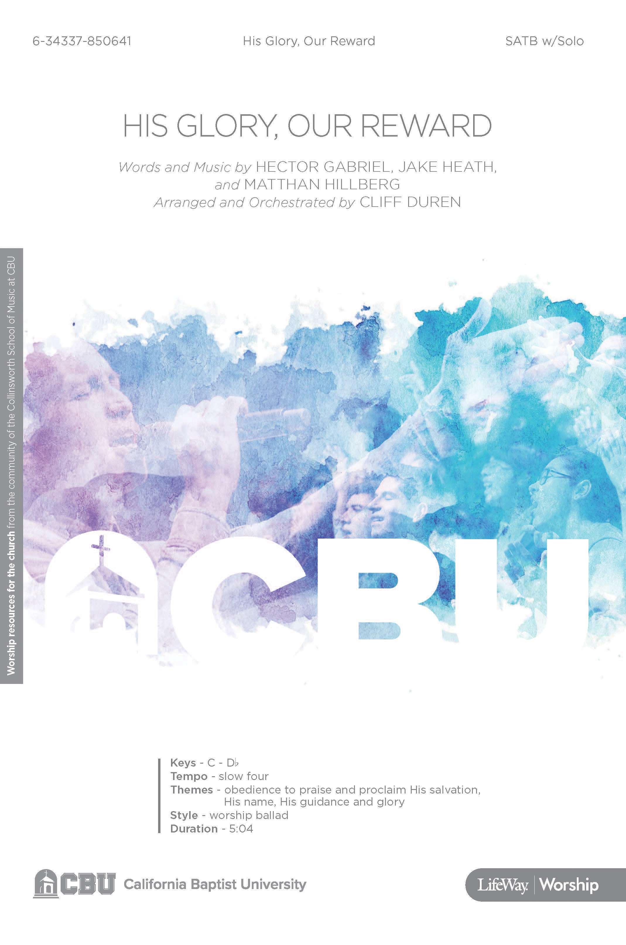 His Glory, Our Reward - Downloadable Stem Tracks