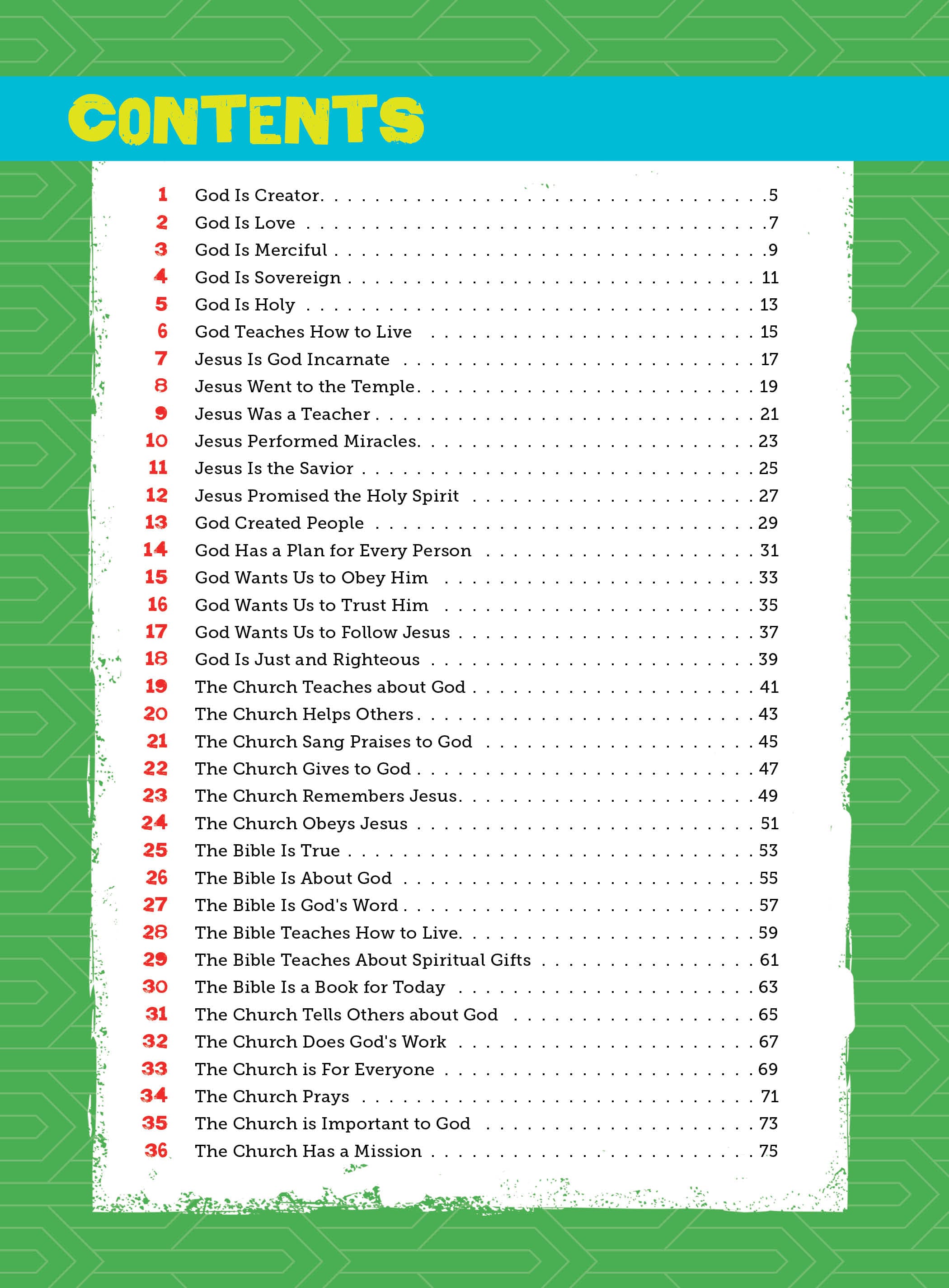 slide 2 of 4 for TeamKID: Setting the Pace - Older Kids Activity Book
