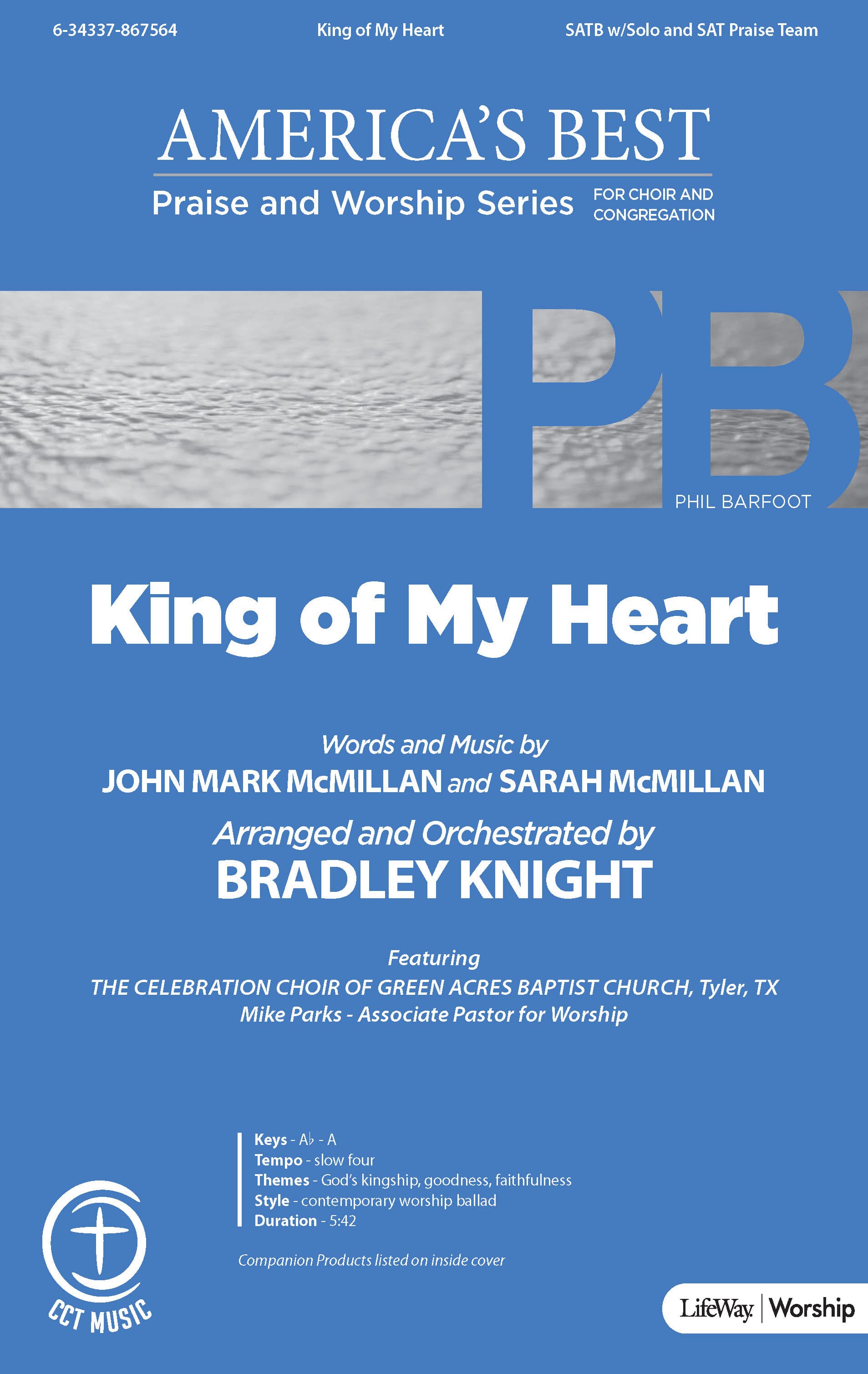 King of My Heart - Downloadable Split-Track Accompaniment Track
