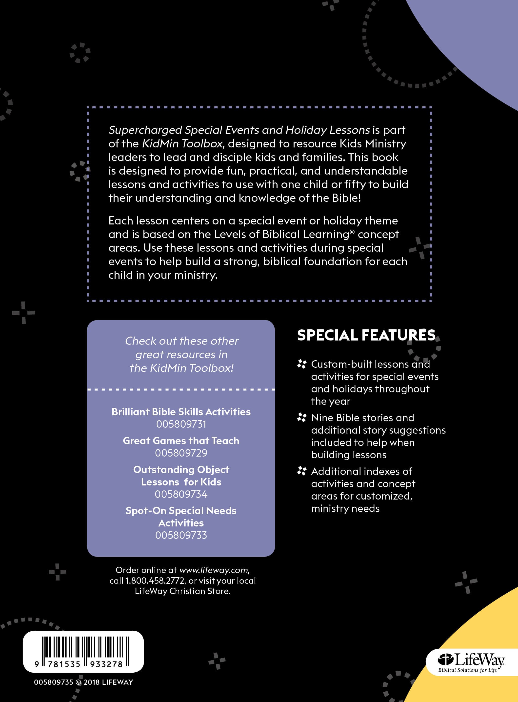 slide 2 of 5 for KidMin Toolbox: Supercharged Special Events and Holiday Lessons