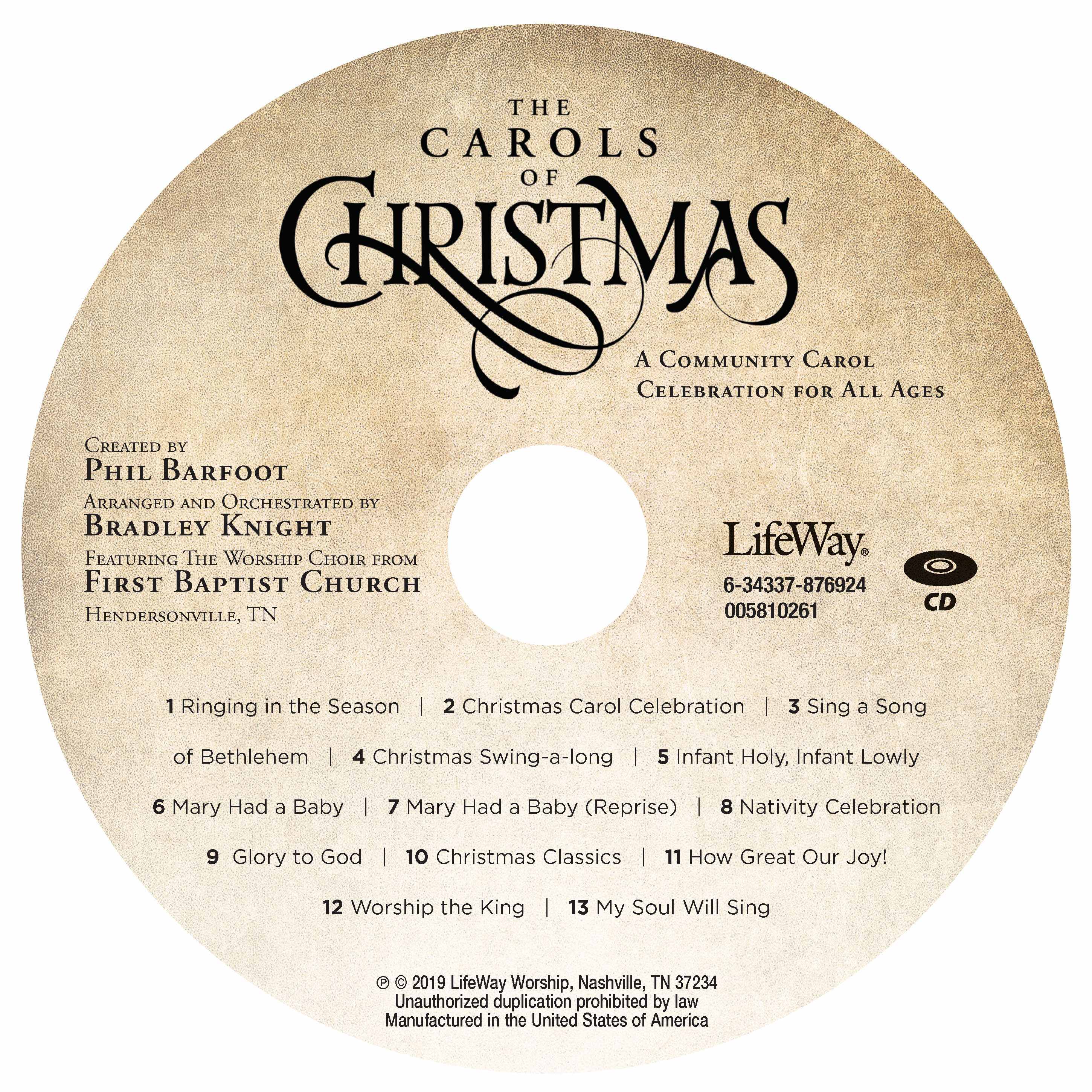 The Carols of Christmas - Stem Tracks CD-ROM