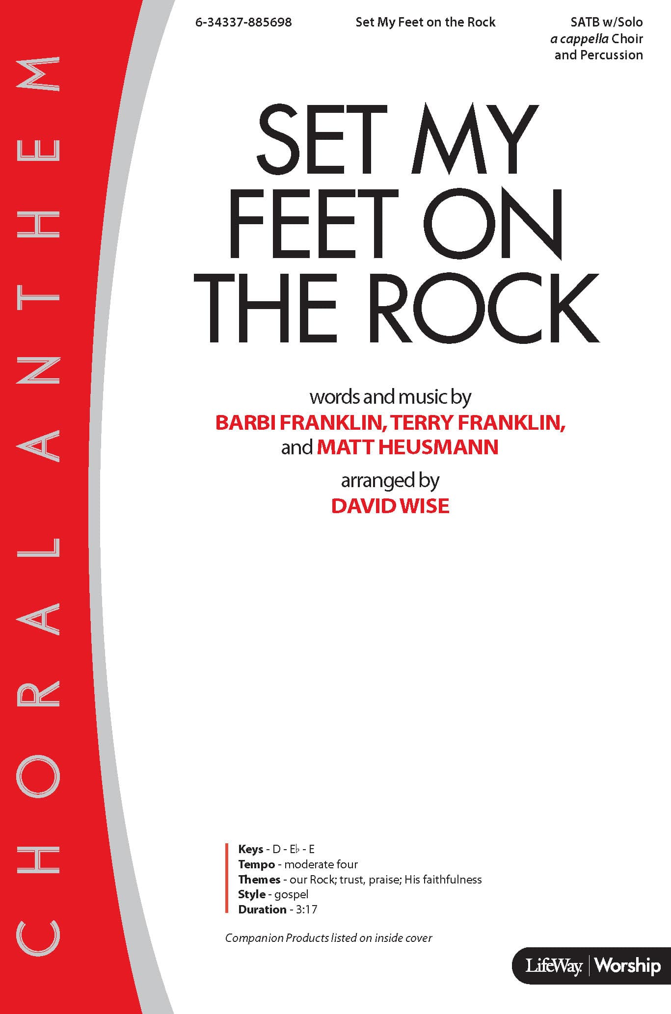 Set My Feet on the Rock - Downloadable Alto Rehearsal Track