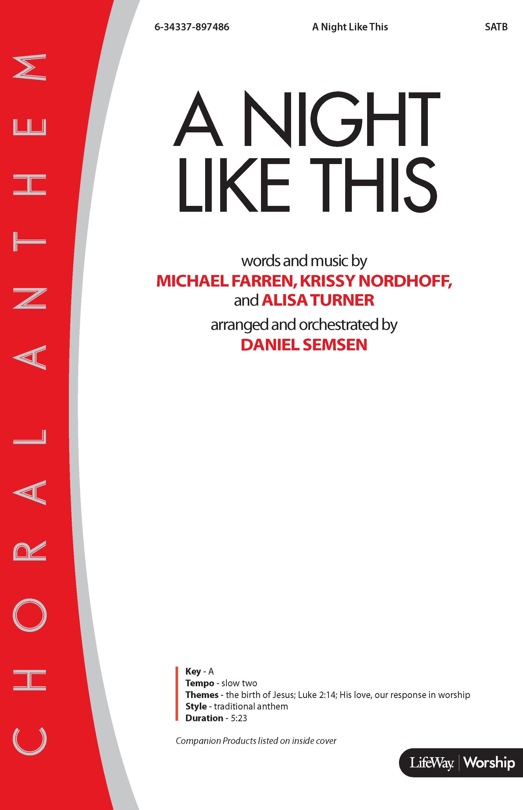 A Night Like This - Downloadable Anthem (Min. 10)