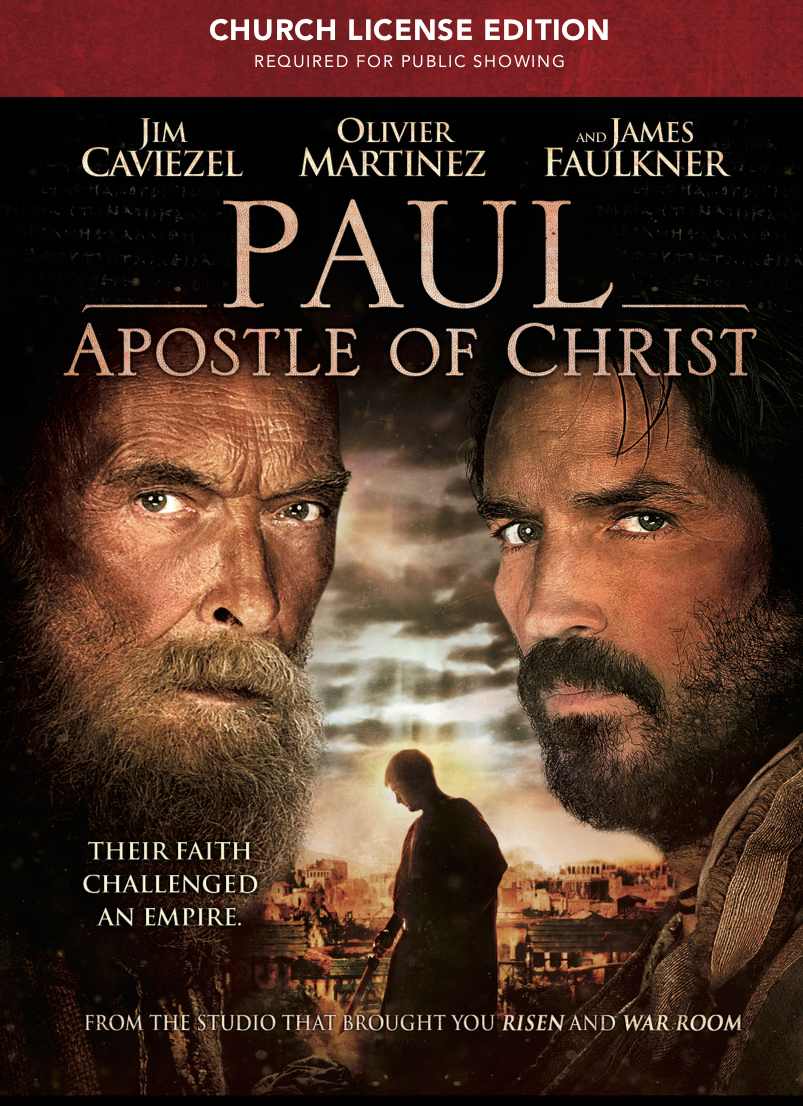 PAUL Apostle of Christ - Movie Site License - Large Church