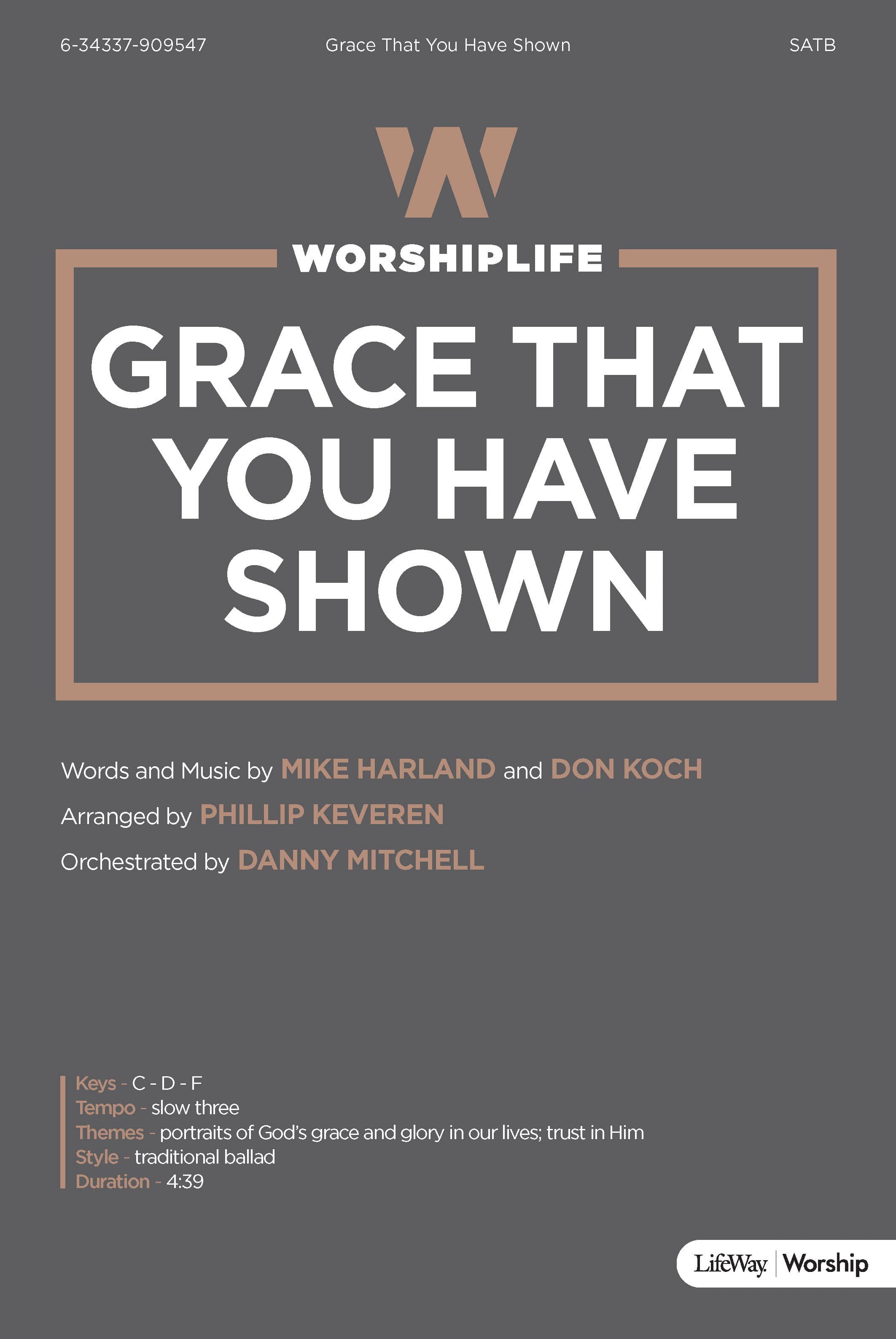 Grace That You Have Shown - Downloadable Alto Rehearsal Track