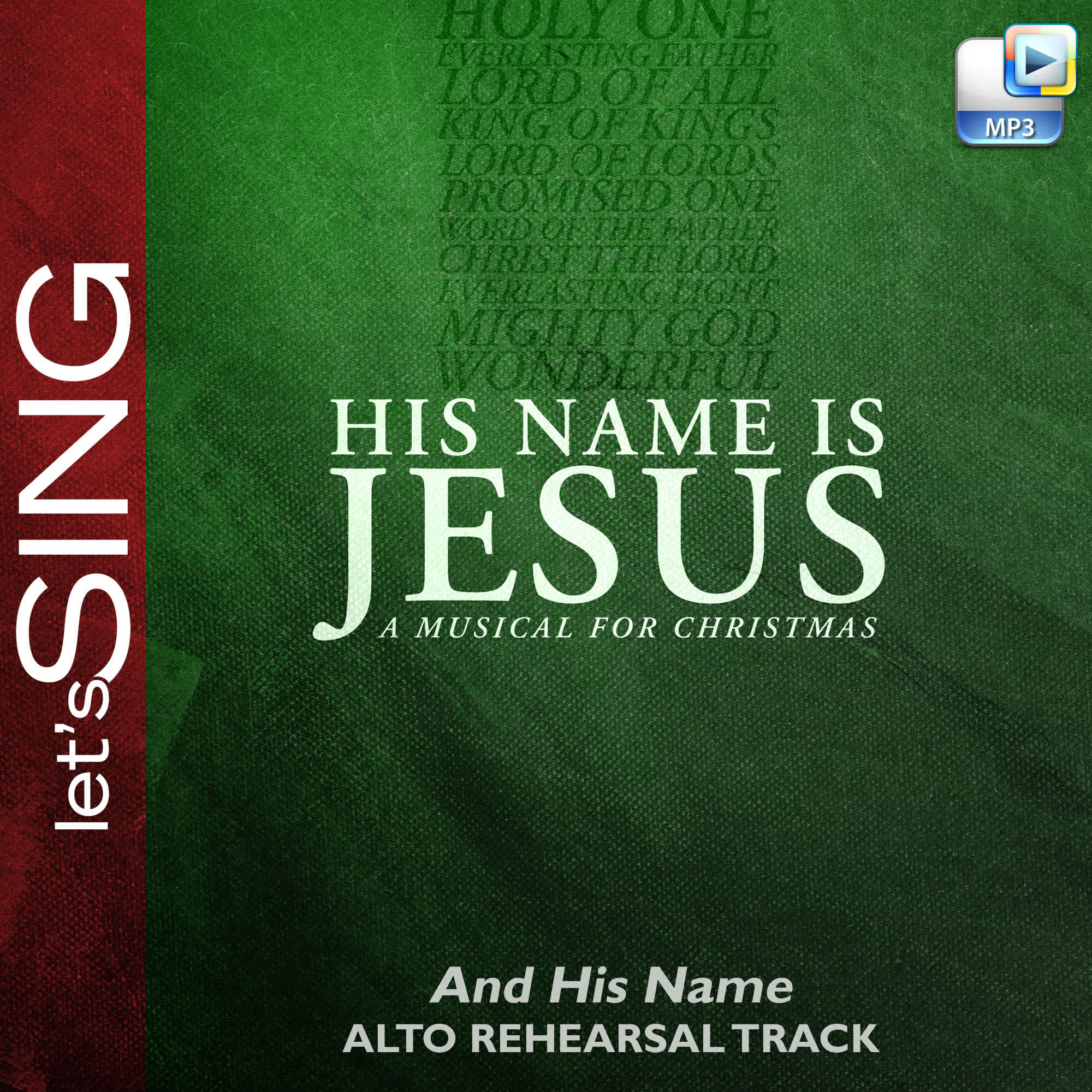 And His Name - Downloadable Alto Rehearsal Track