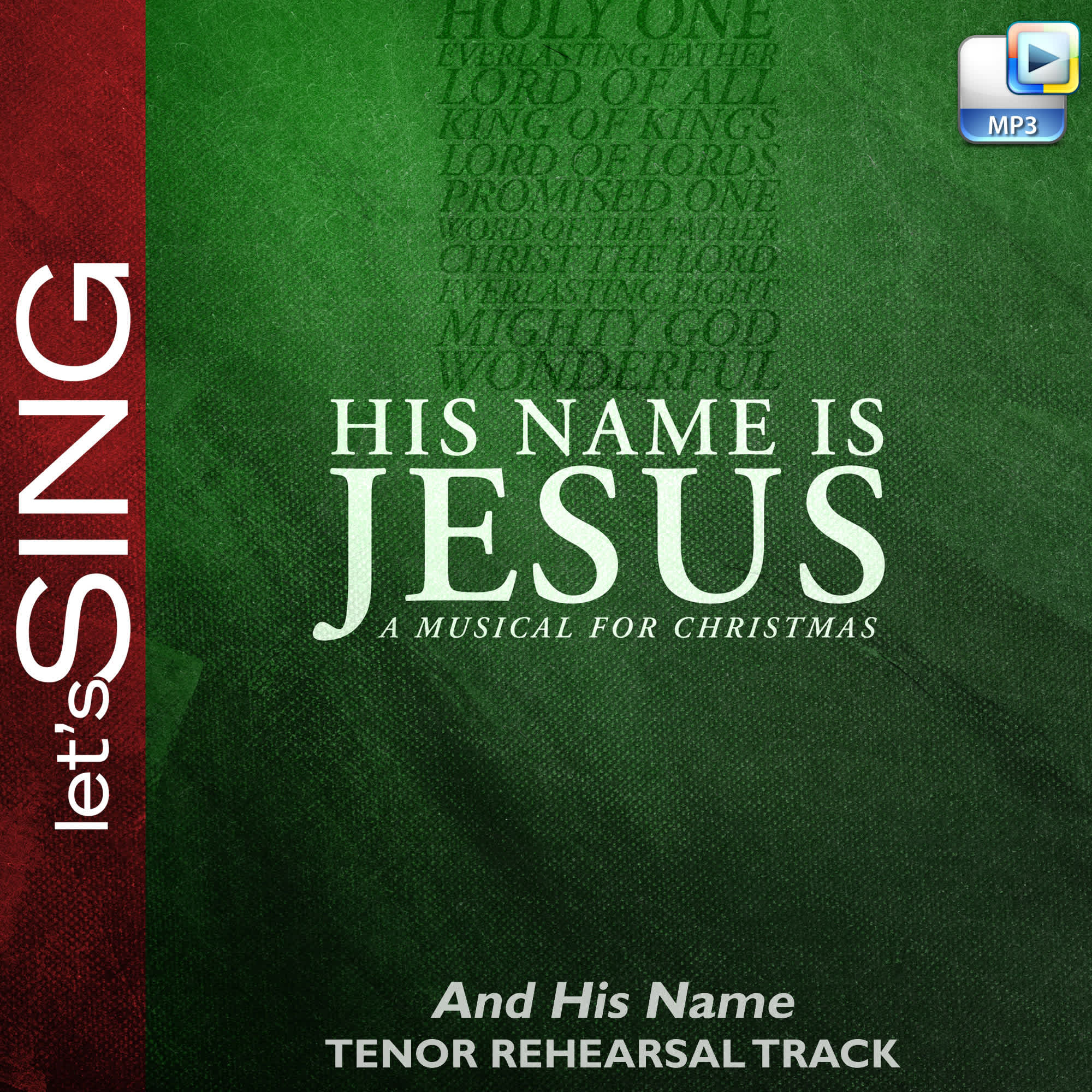 And His Name - Downloadable Tenor Rehearsal Track