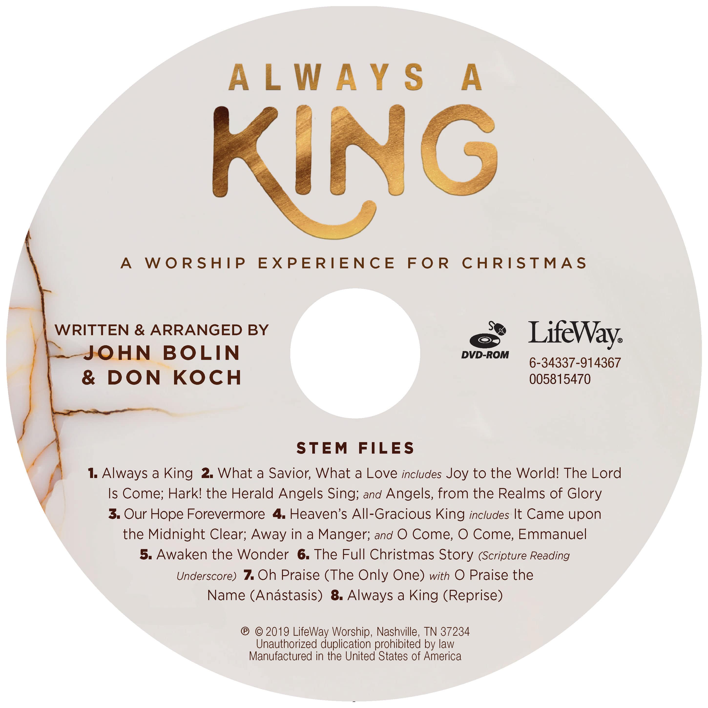 Always a King - Stem Tracks DVD-ROM