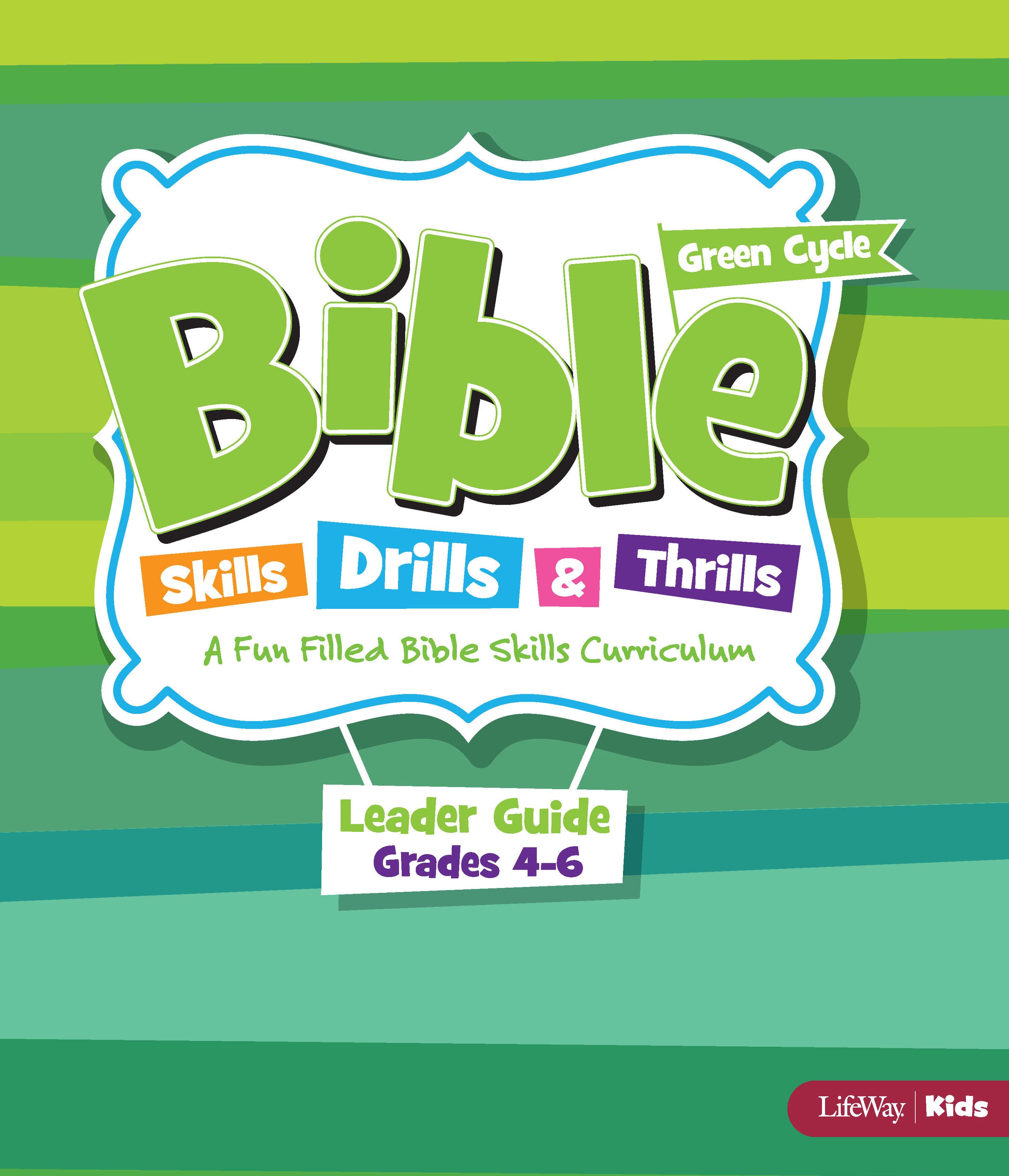 slide 1 of 2 for Bible Skills Drills and Thrills: Green Cycle - Grades 4-6 Leader Kit