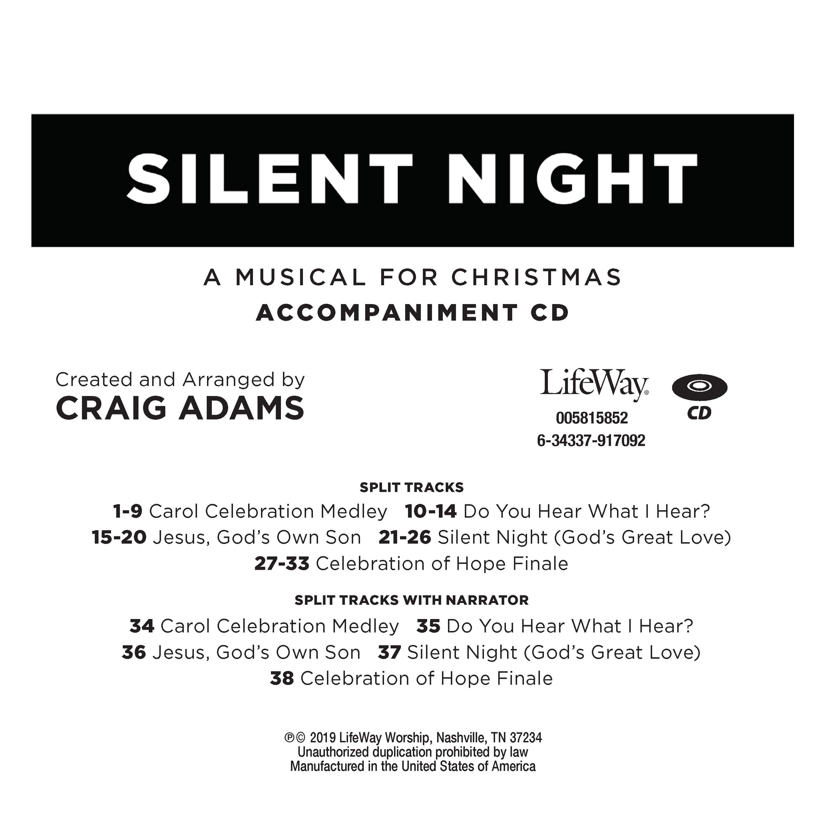 Silent Night - Accompaniment CD