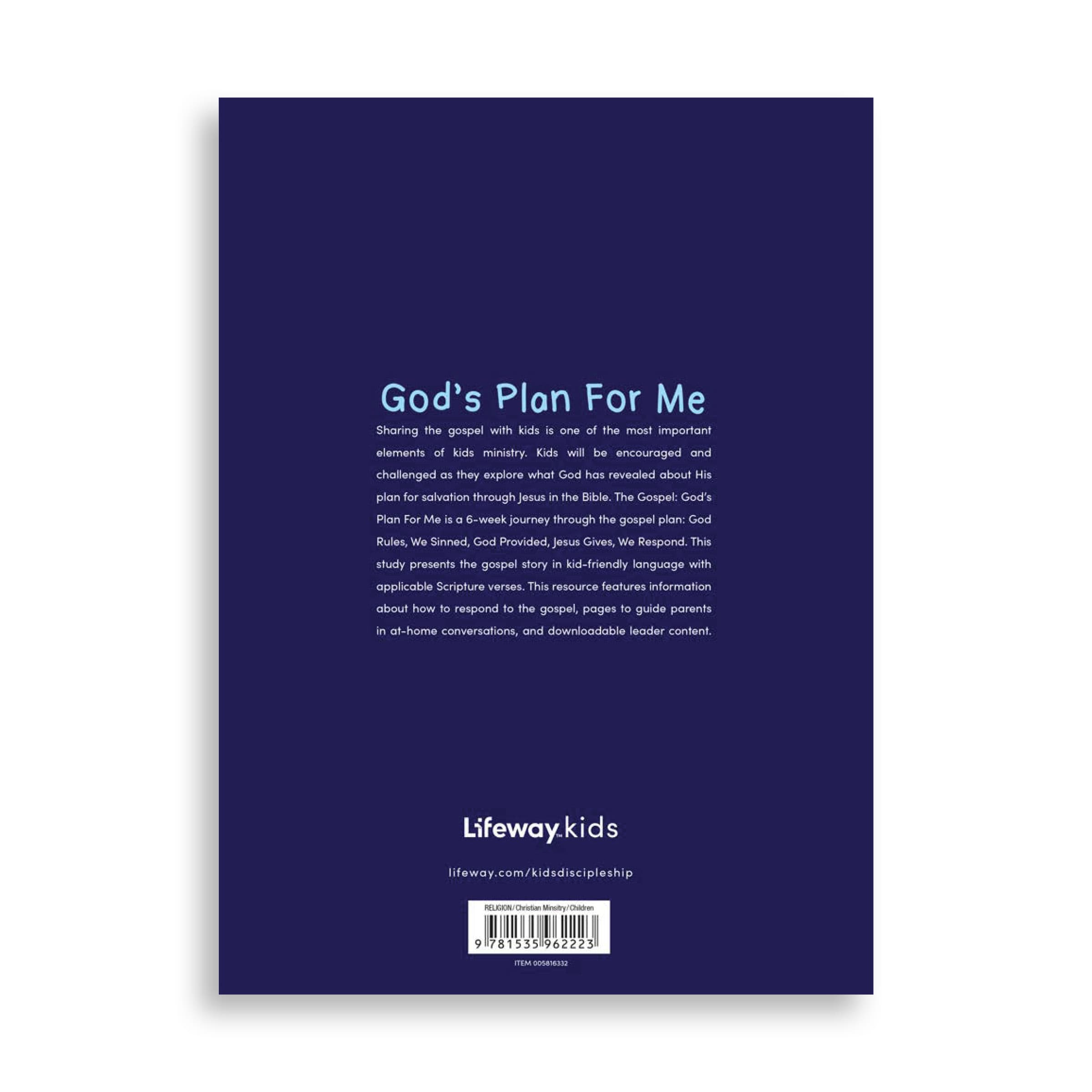 slide 6 of 12 for The Gospel: God's Plan for Me - Leader Guide