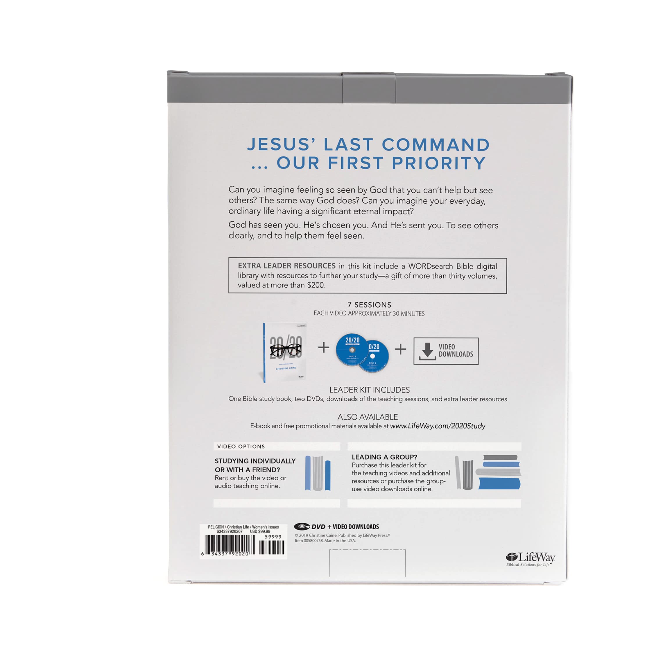 slide 3 of 6 for 20/20 - Leader Kit