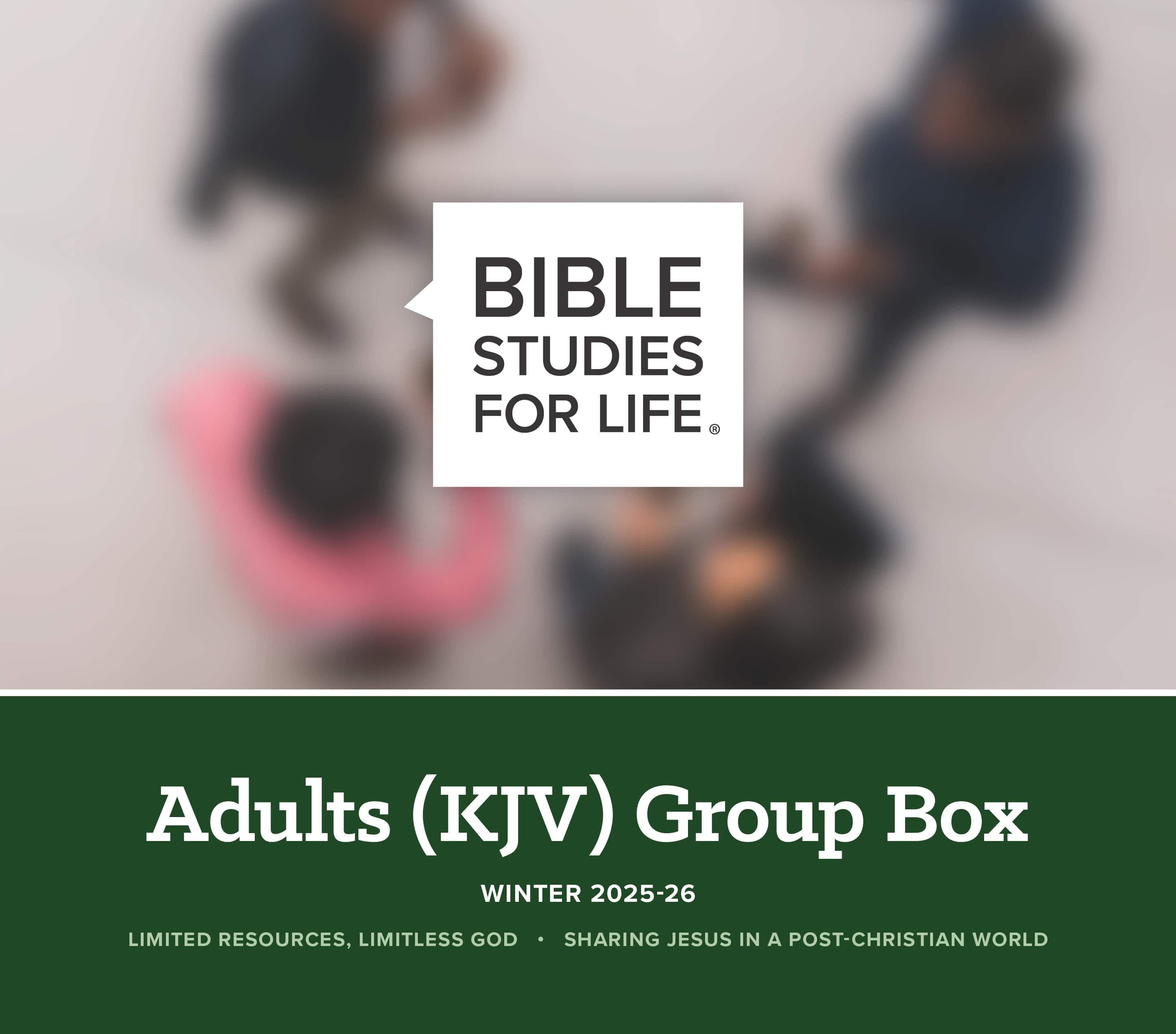 Bible Studies for Life: Adult Group Box - KJV - Winter 2026