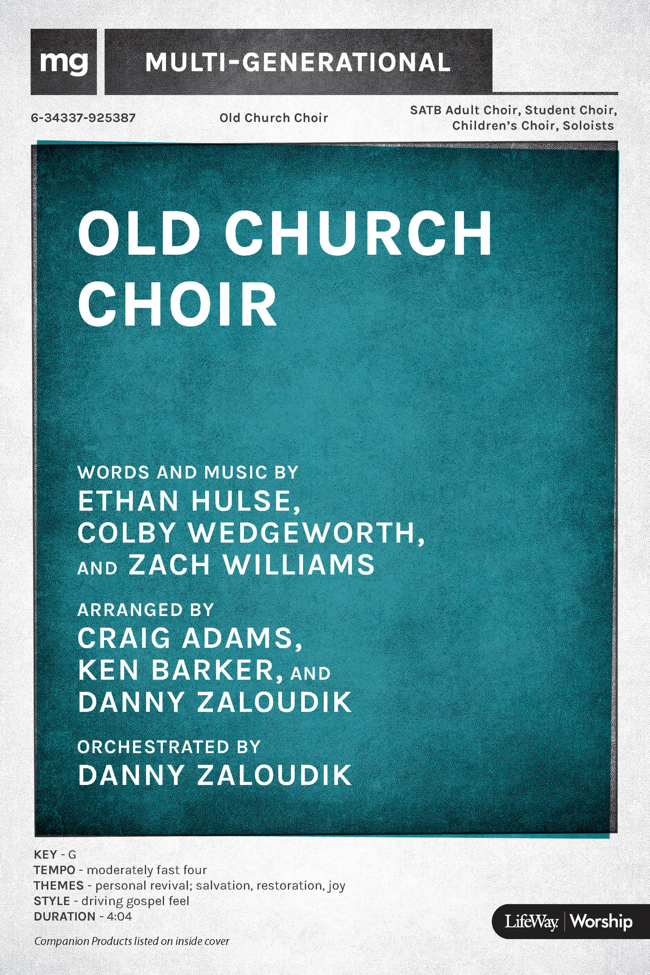 Old Church Choir - Downloadable Accompaniment Videos Bundle