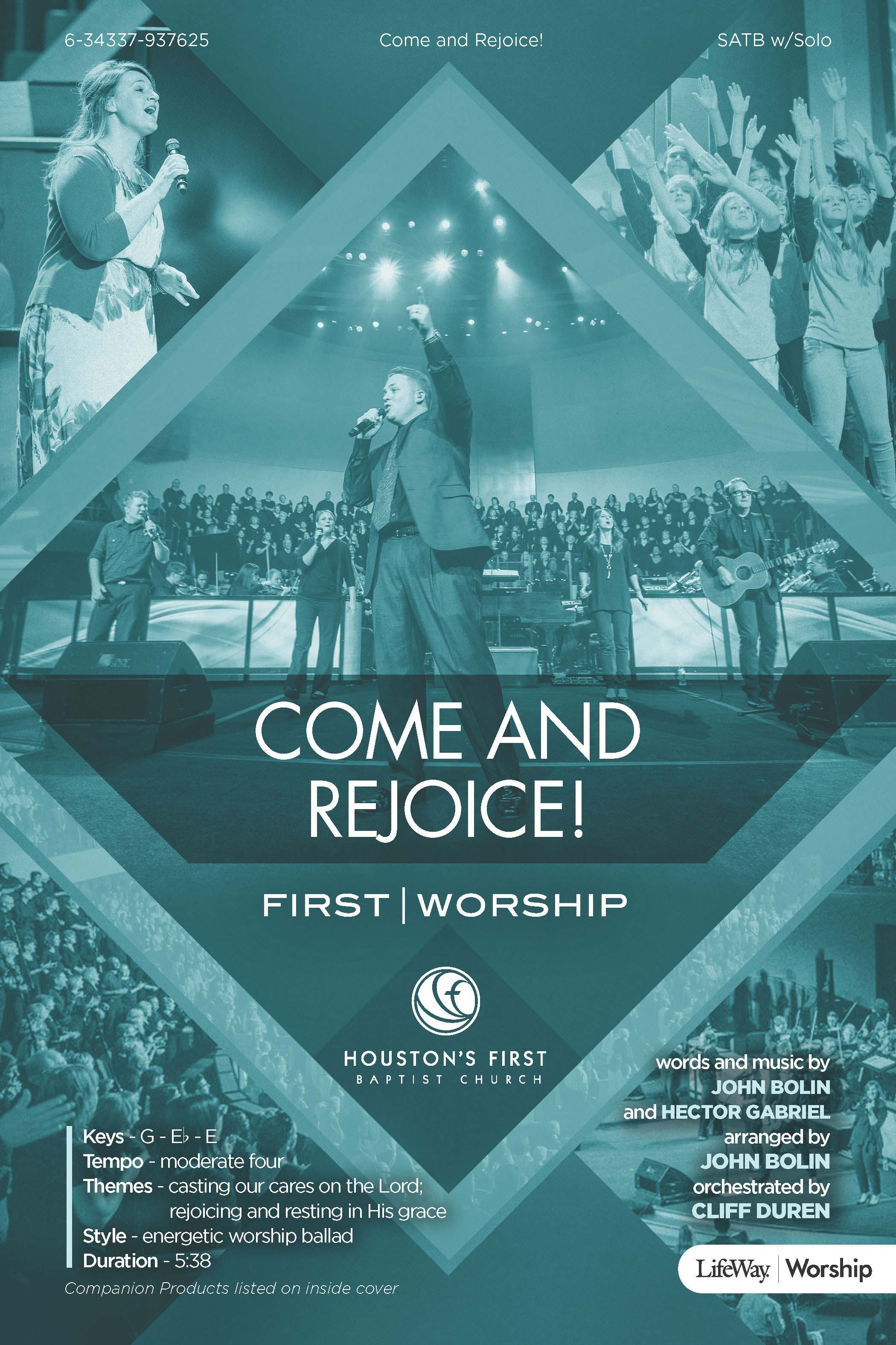 Come and Rejoice - Anthem Accompaniment CD