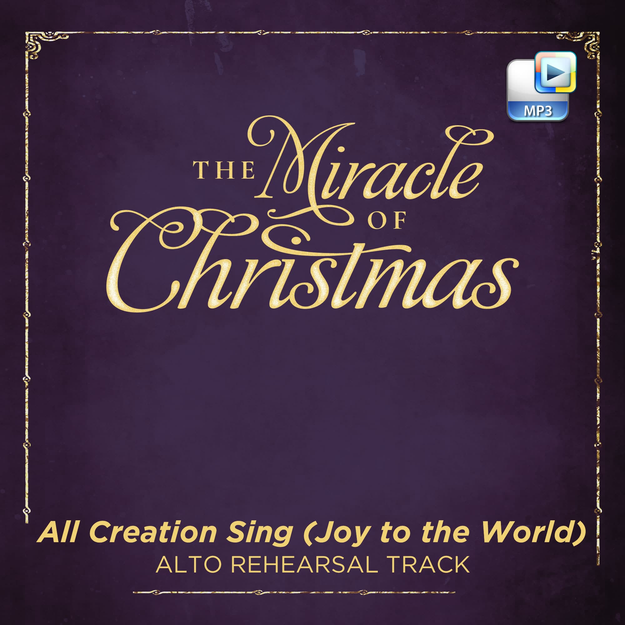 All Creation Sing (Joy to the World) - Downloadable Alto Rehearsal Track
