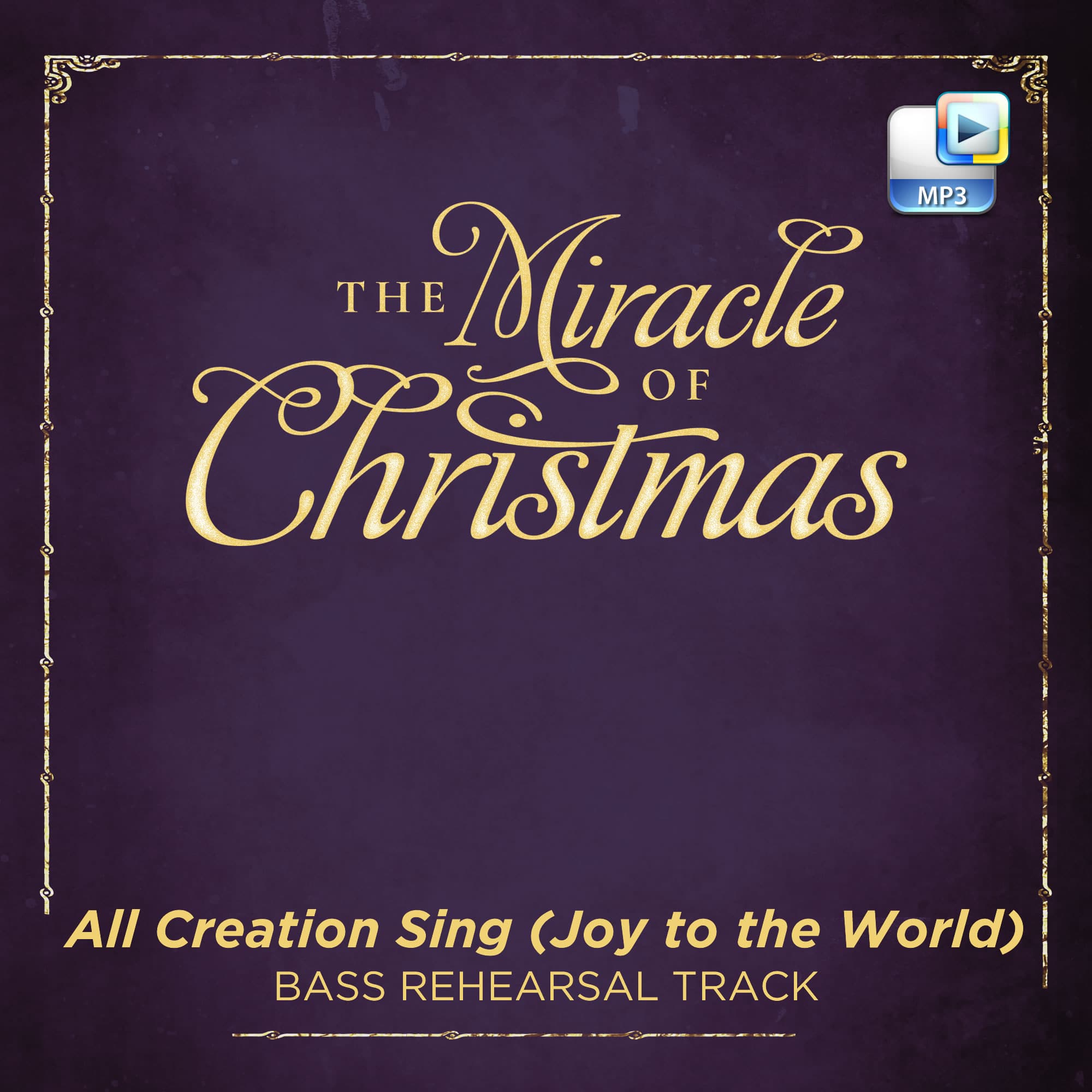 All Creation Sing (Joy to the World) - Downloadable Bass Rehearsal Track