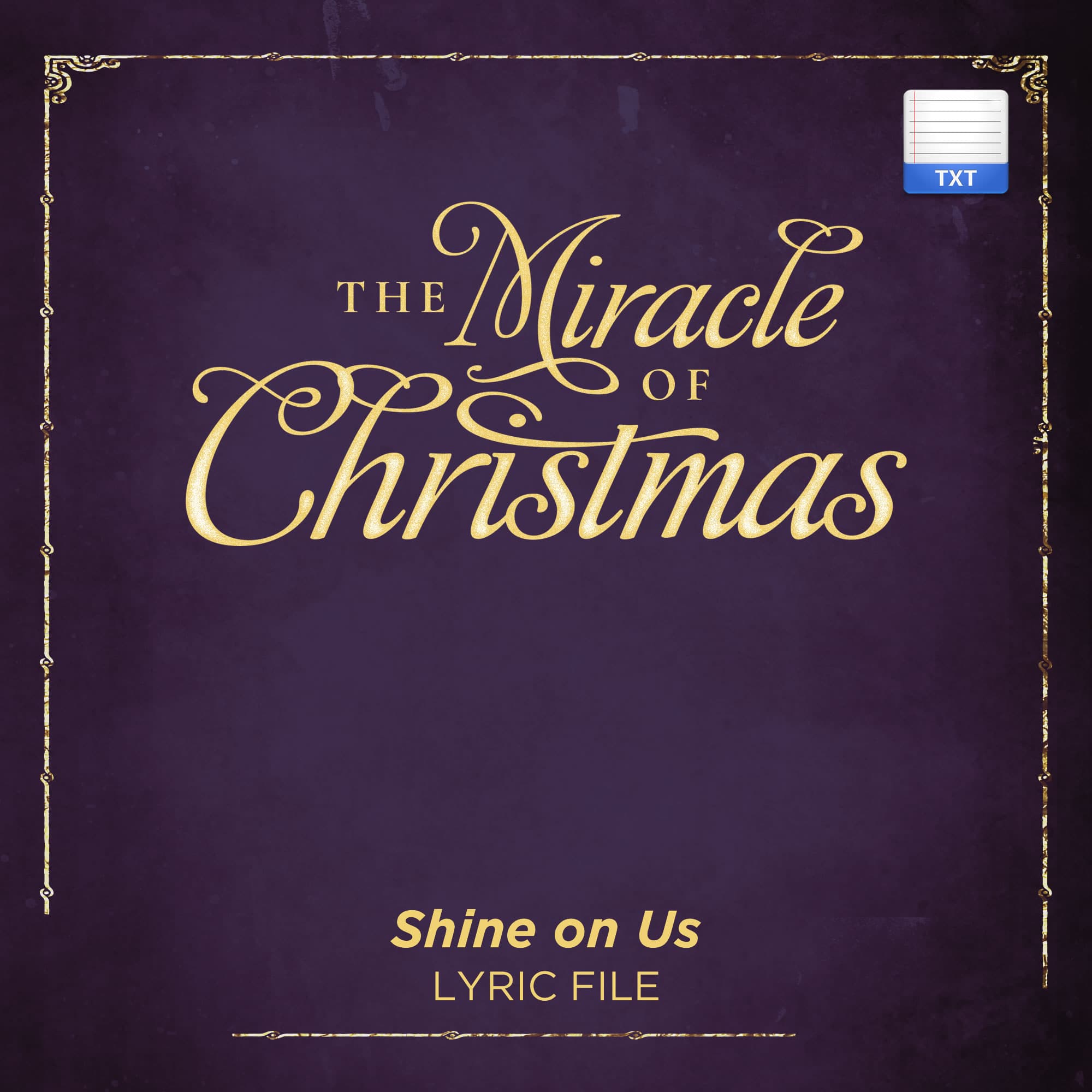 Shine on Us - Downloadable Lyric File