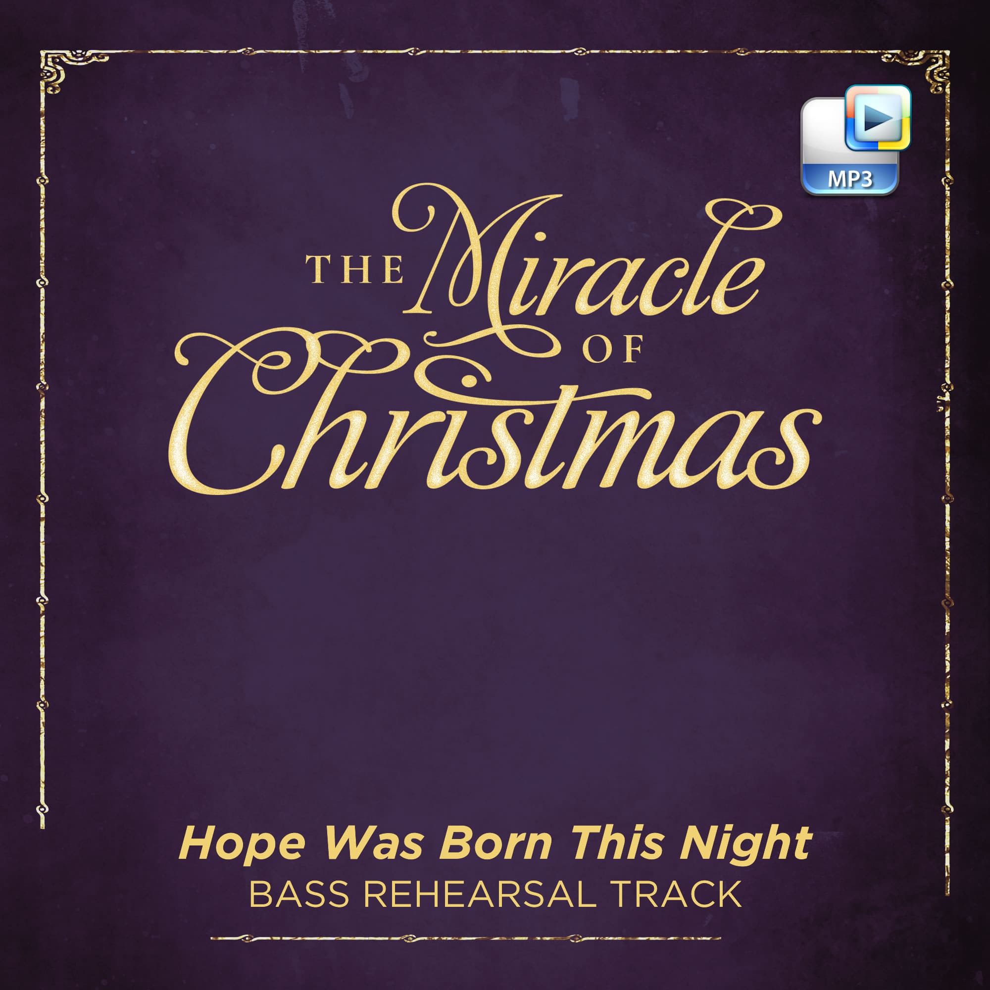 Hope Was Born This Night - Downloadable Bass Rehearsal Track