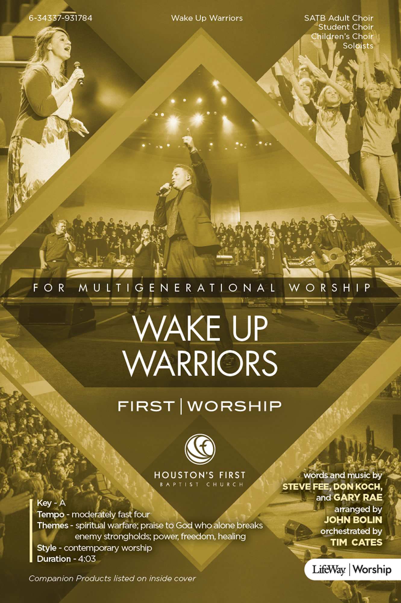 Wake Up Warriors - Downloadable Lyric File