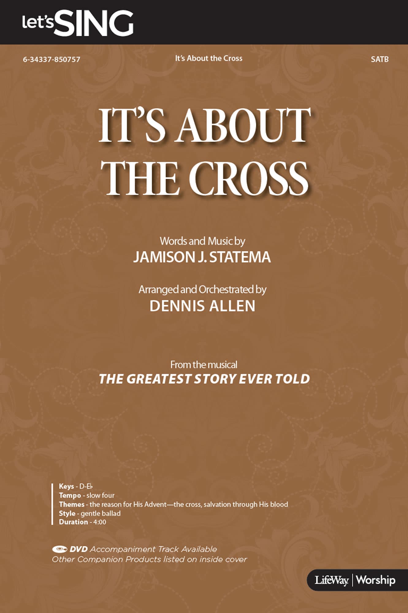 It's About the Cross - Anthem Accompaniment DVD