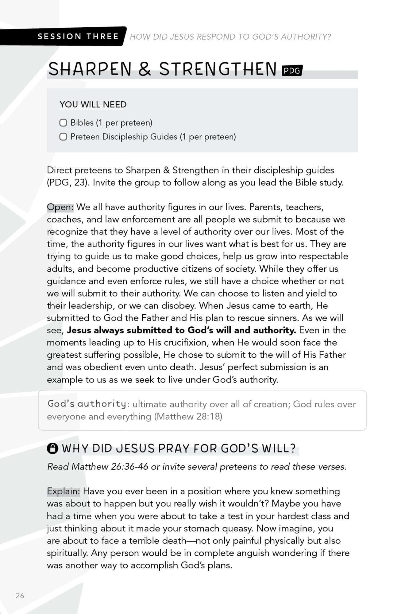 slide 5 of 6 for Forged: Faith Refined, Volume 5 Leader Guide