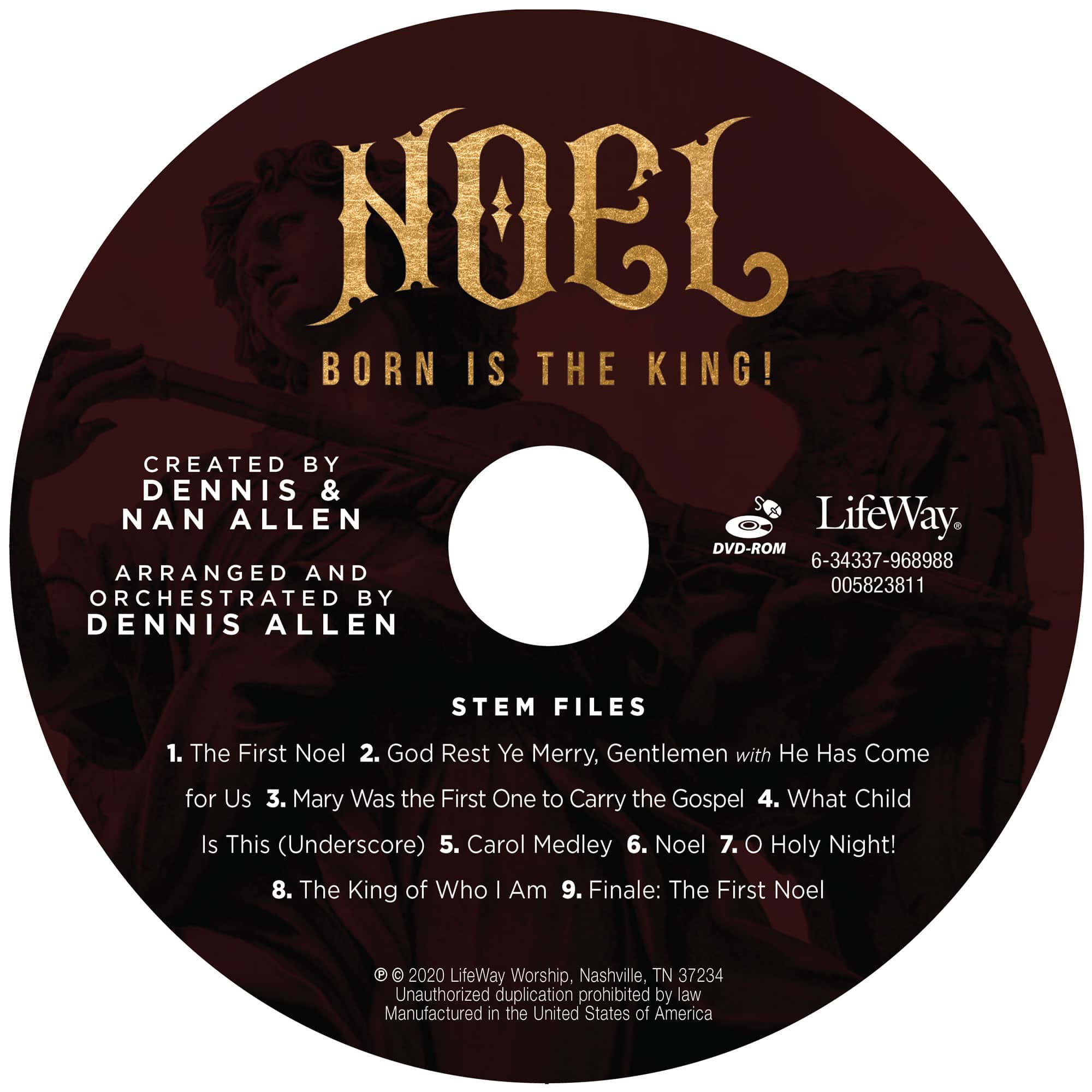 Noel! Born Is the King! - Stem Tracks DVD-ROM