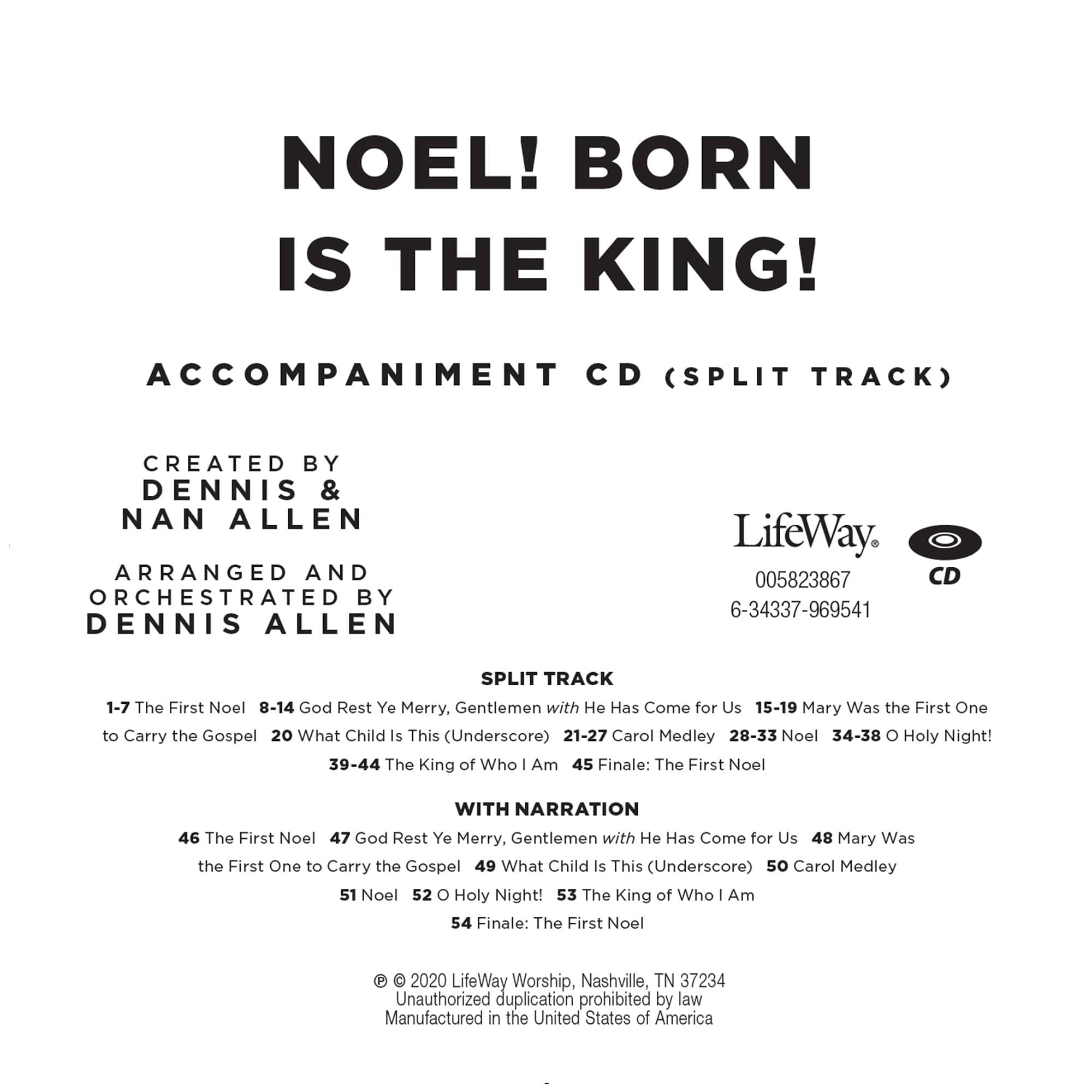 Noel! Born Is the King! - Accompaniment CD