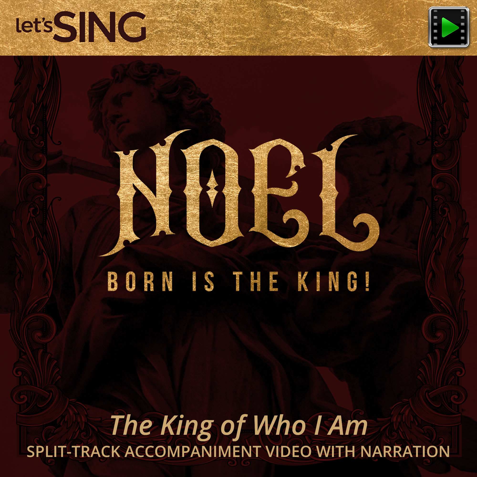 The King of Who I Am - Downloadable Split-Track Accompaniment Video with Narration