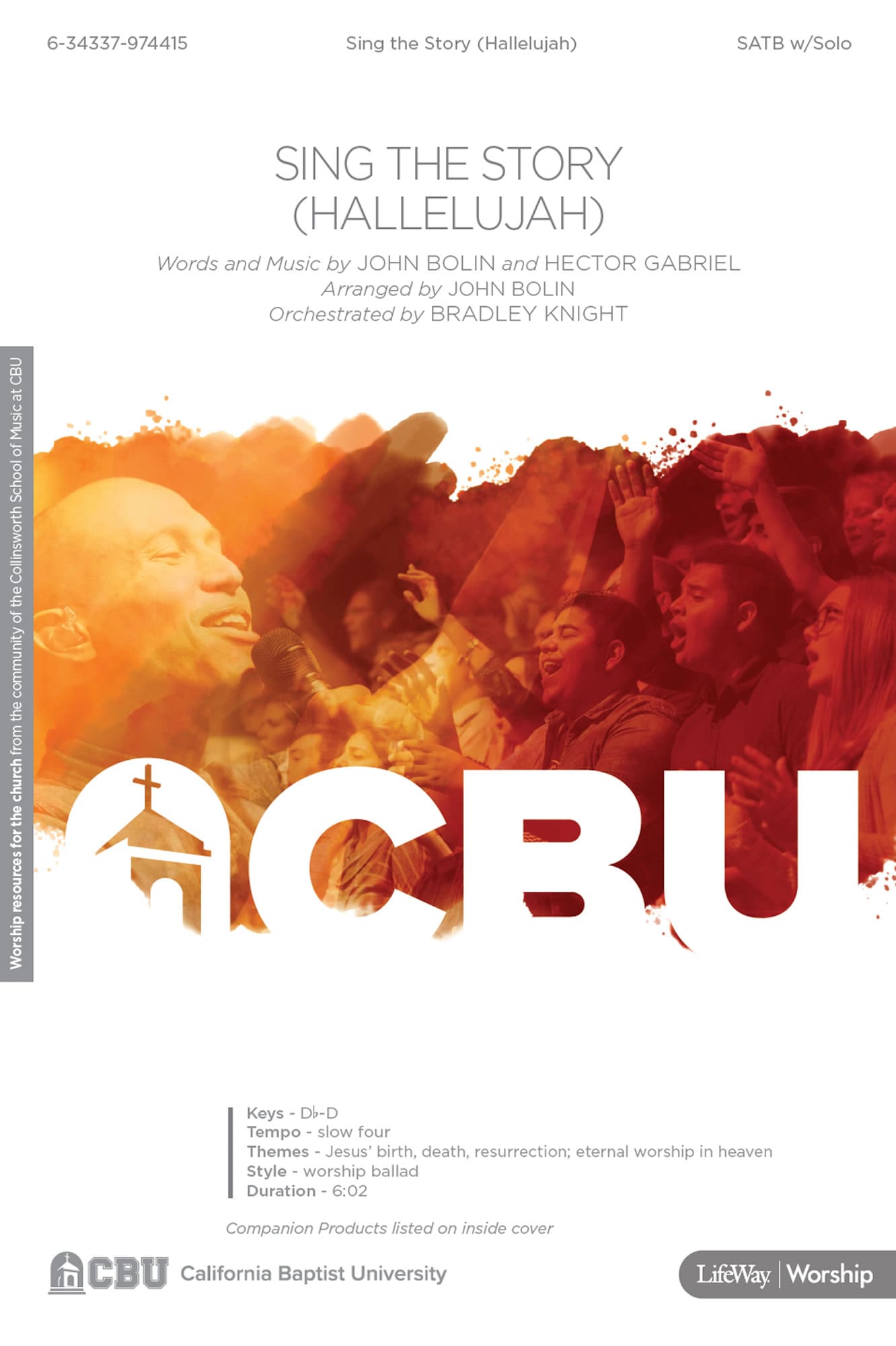Sing the Story (Hallelujah) - Downloadable Tenor Rehearsal Track