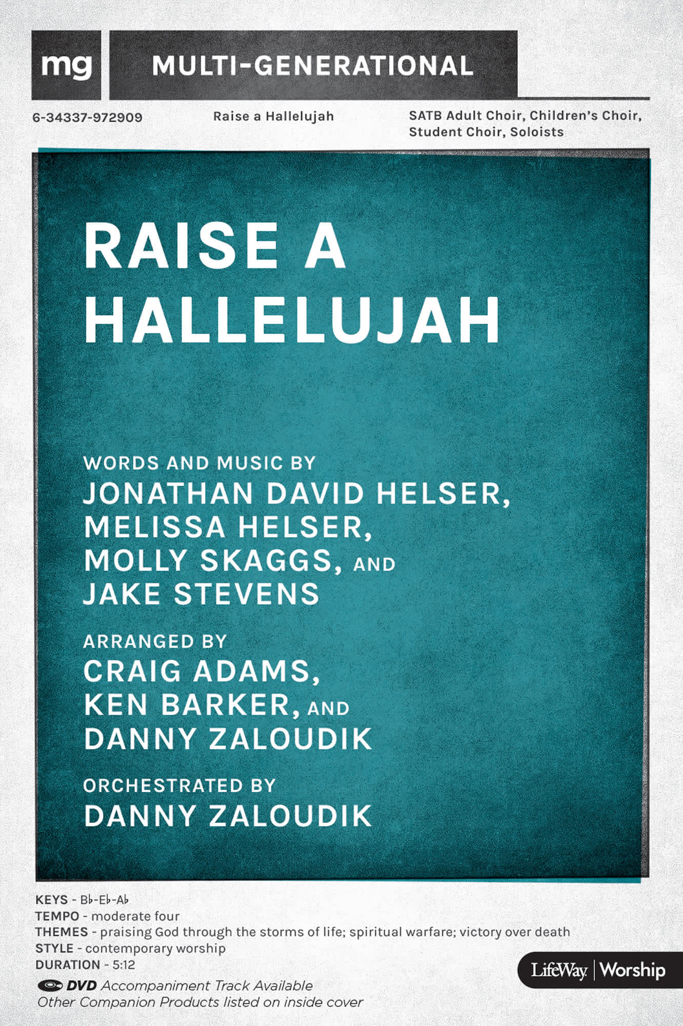 Raise a Hallelujah - Downloadable Soprano Rehearsal Track