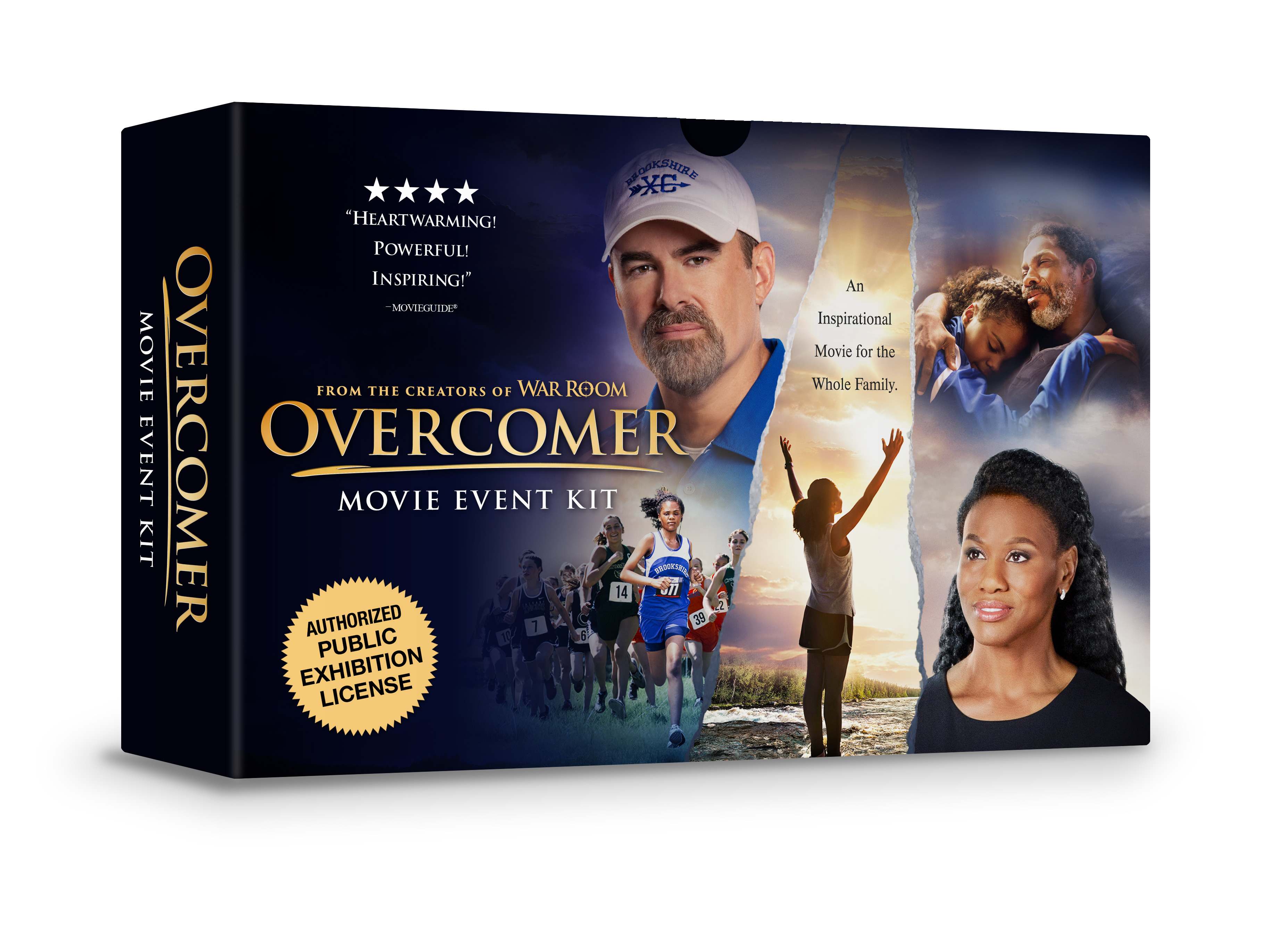 slide 1 of 3 for OVERCOMER Movie License Event Kit - Large Church