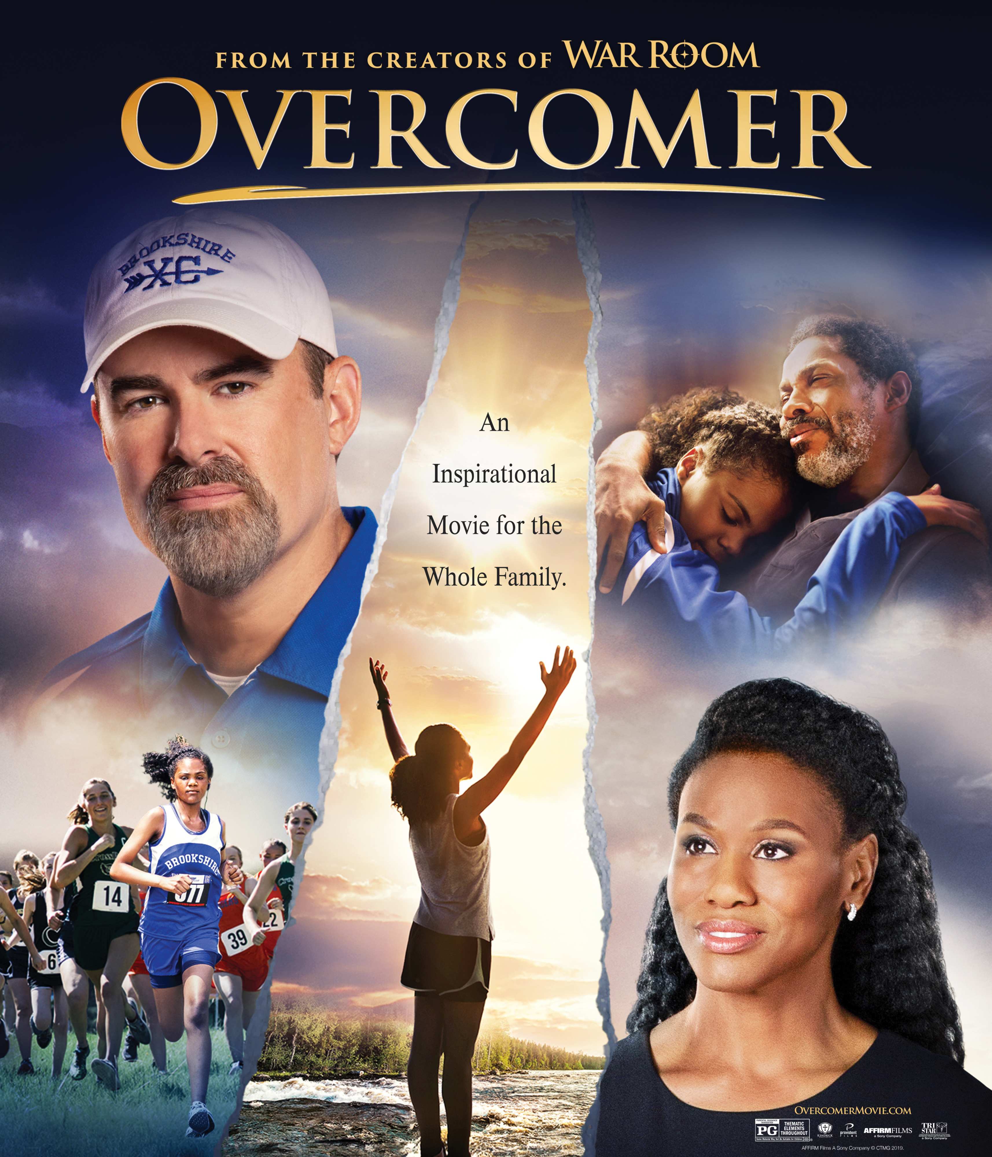 slide 3 of 3 for OVERCOMER Movie License Event Kit - Large Church