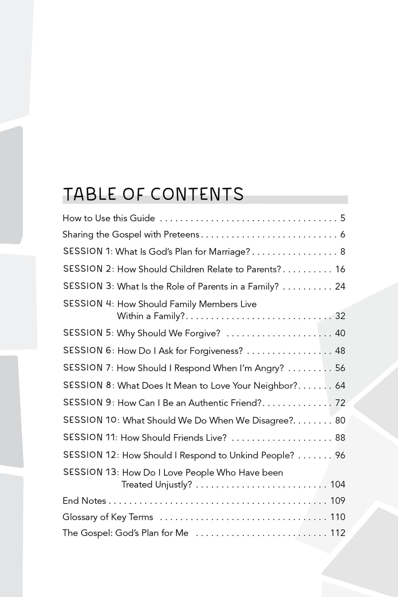 slide 2 of 6 for Forged: Faith Refined, Volume 6 Leader Guide