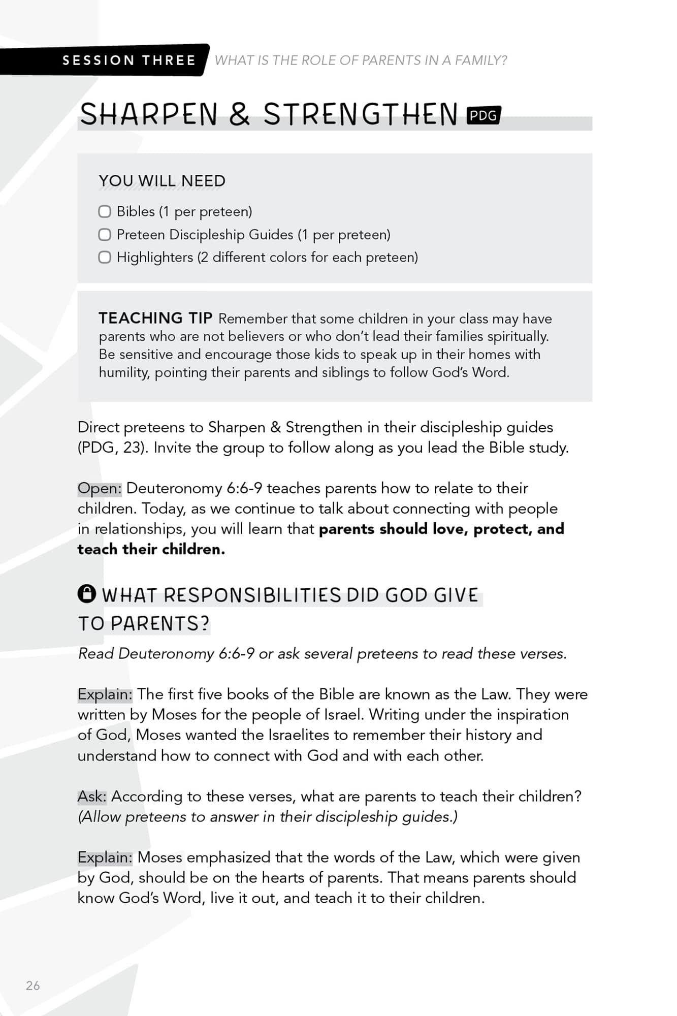 slide 5 of 6 for Forged: Faith Refined, Volume 6 Leader Guide