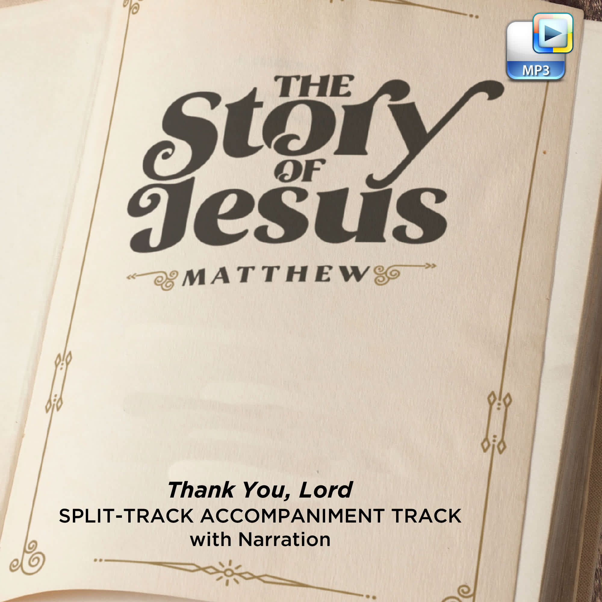 Thank You, Lord - Downloadable Split-Track Accompaniment Track with Narration
