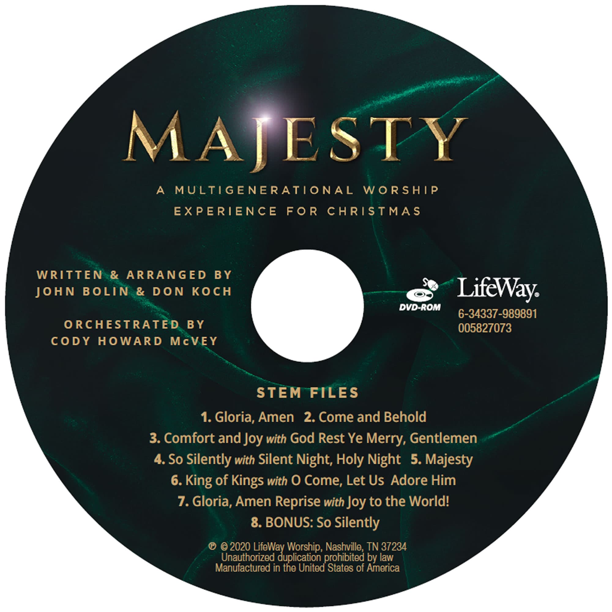 Majesty - Stem Tracks DVD-ROM