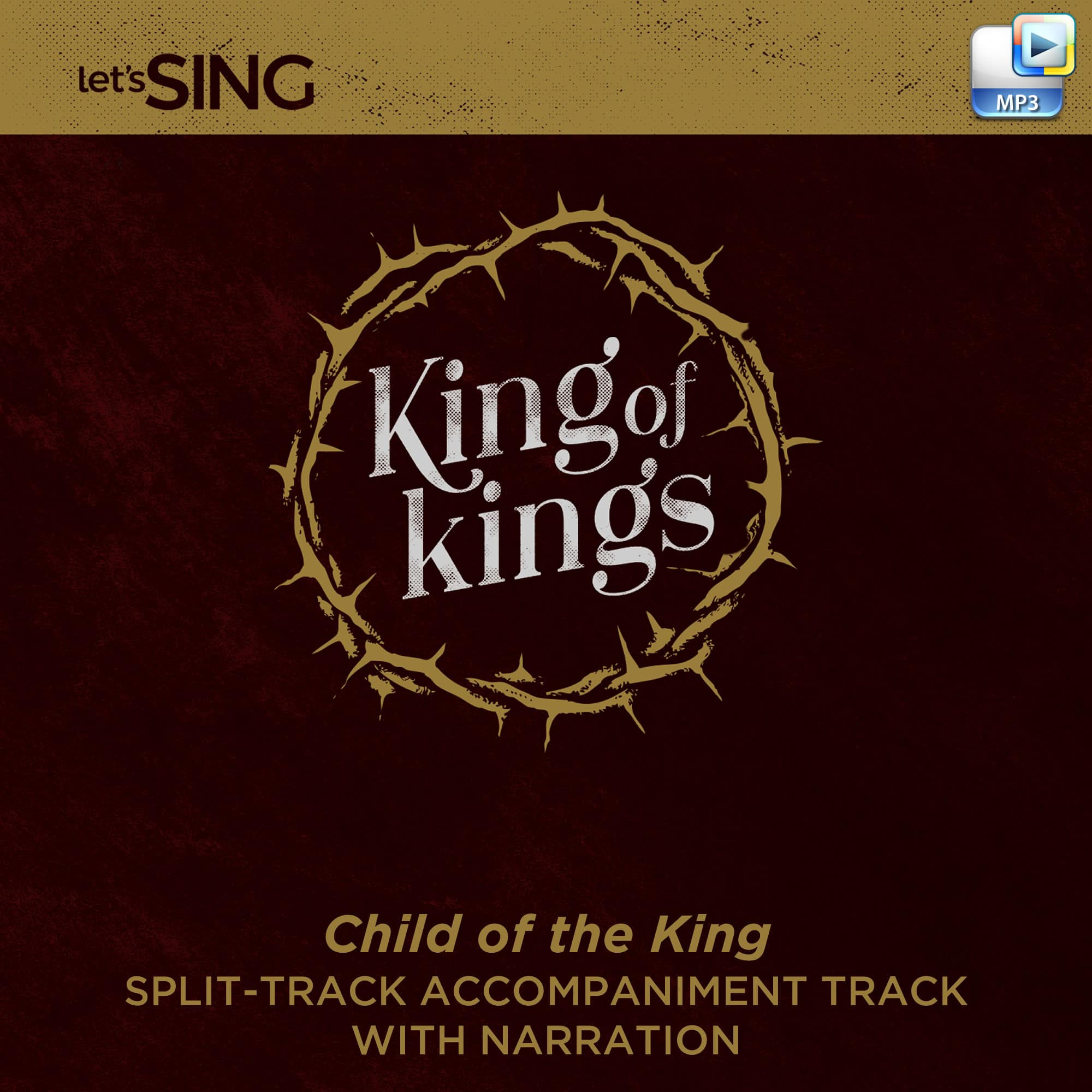 Child of the King - Downloadable Split-Track Accompaniment Track with Narration