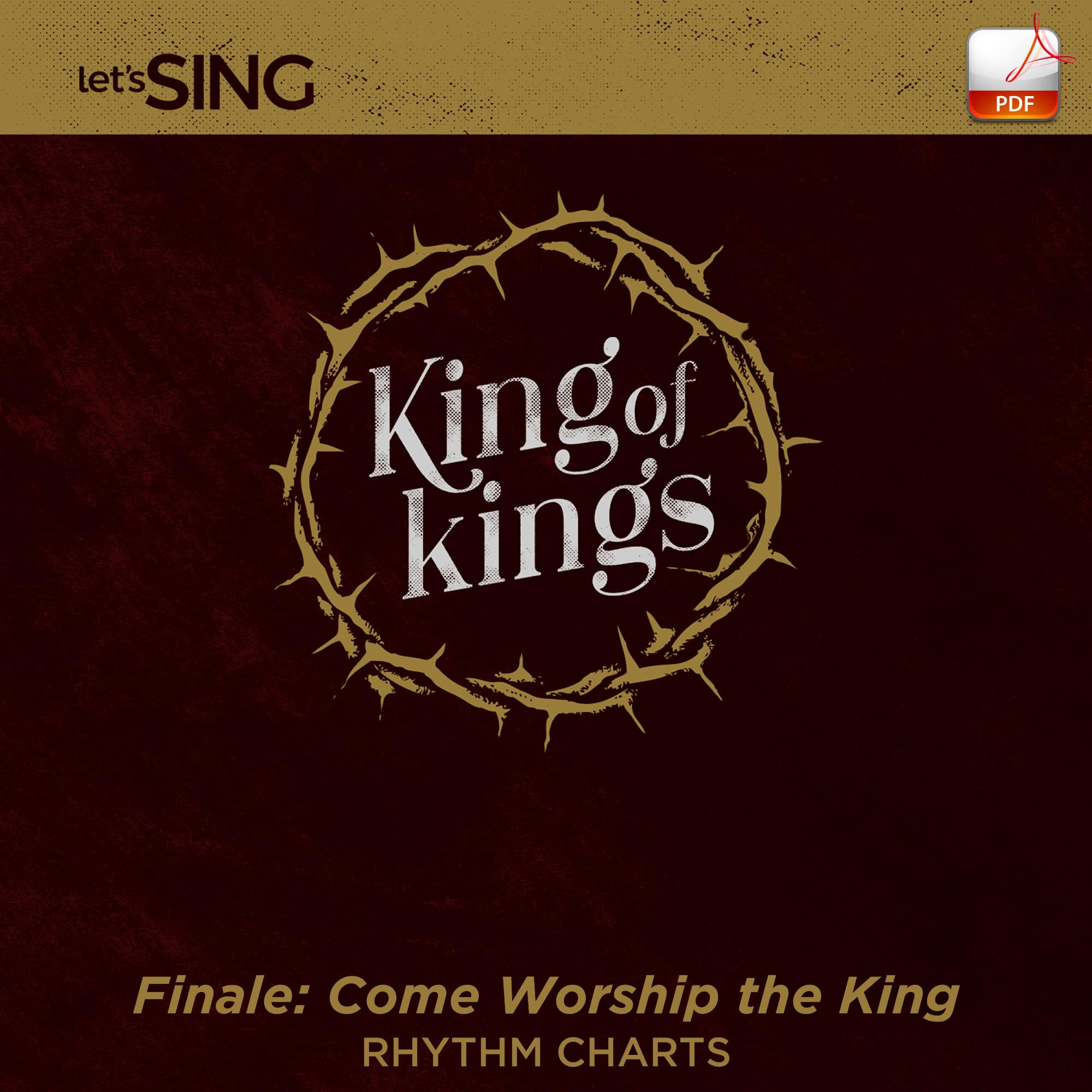 Finale: Come, Worship the King - Downloadable Rhythm Charts