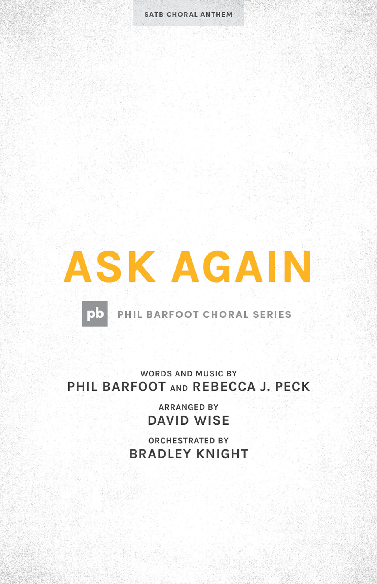 Ask Again - Downloadable Listening Track