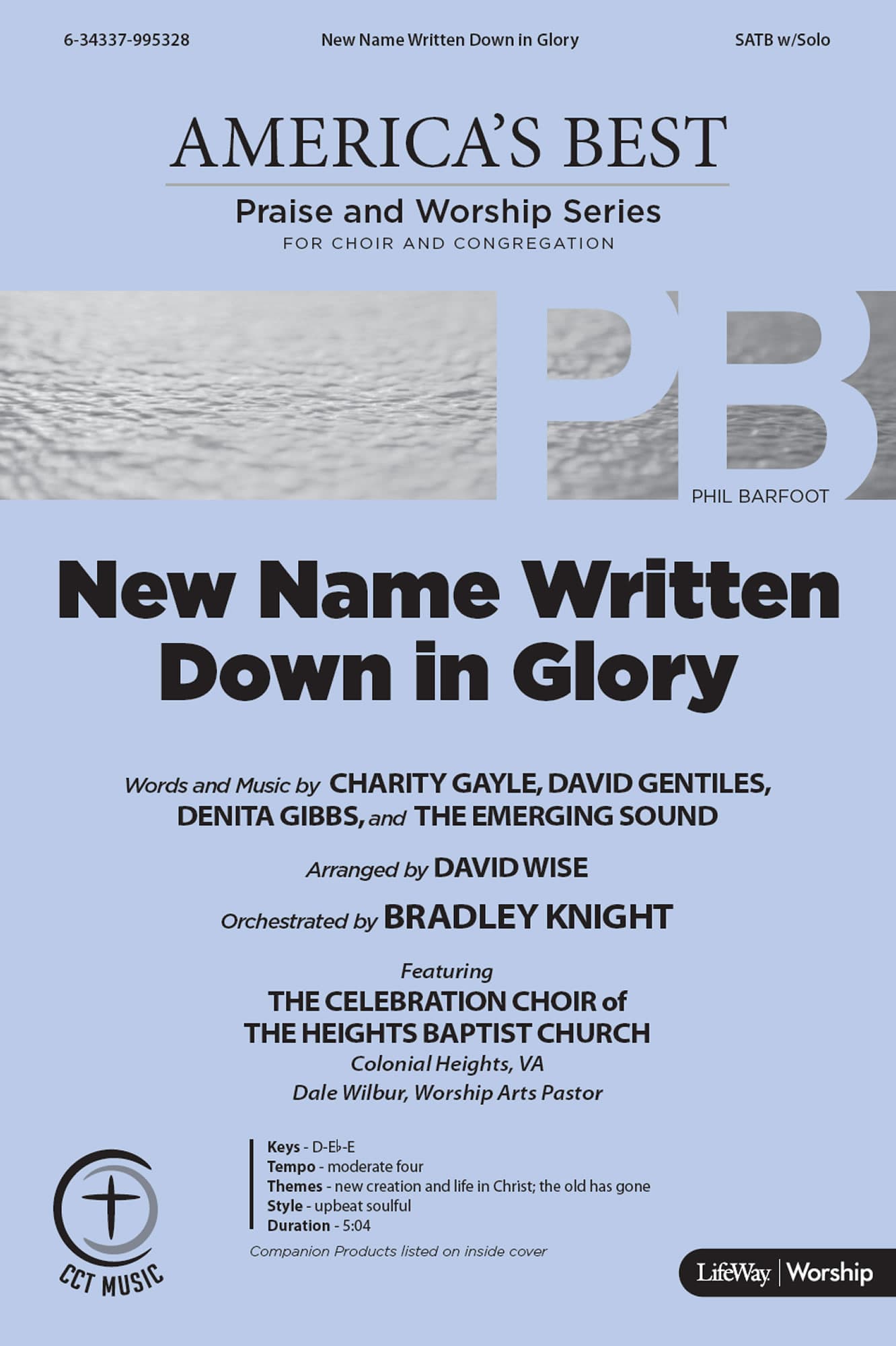 New Name Written Down in Glory - Anthem Accompaniment CD