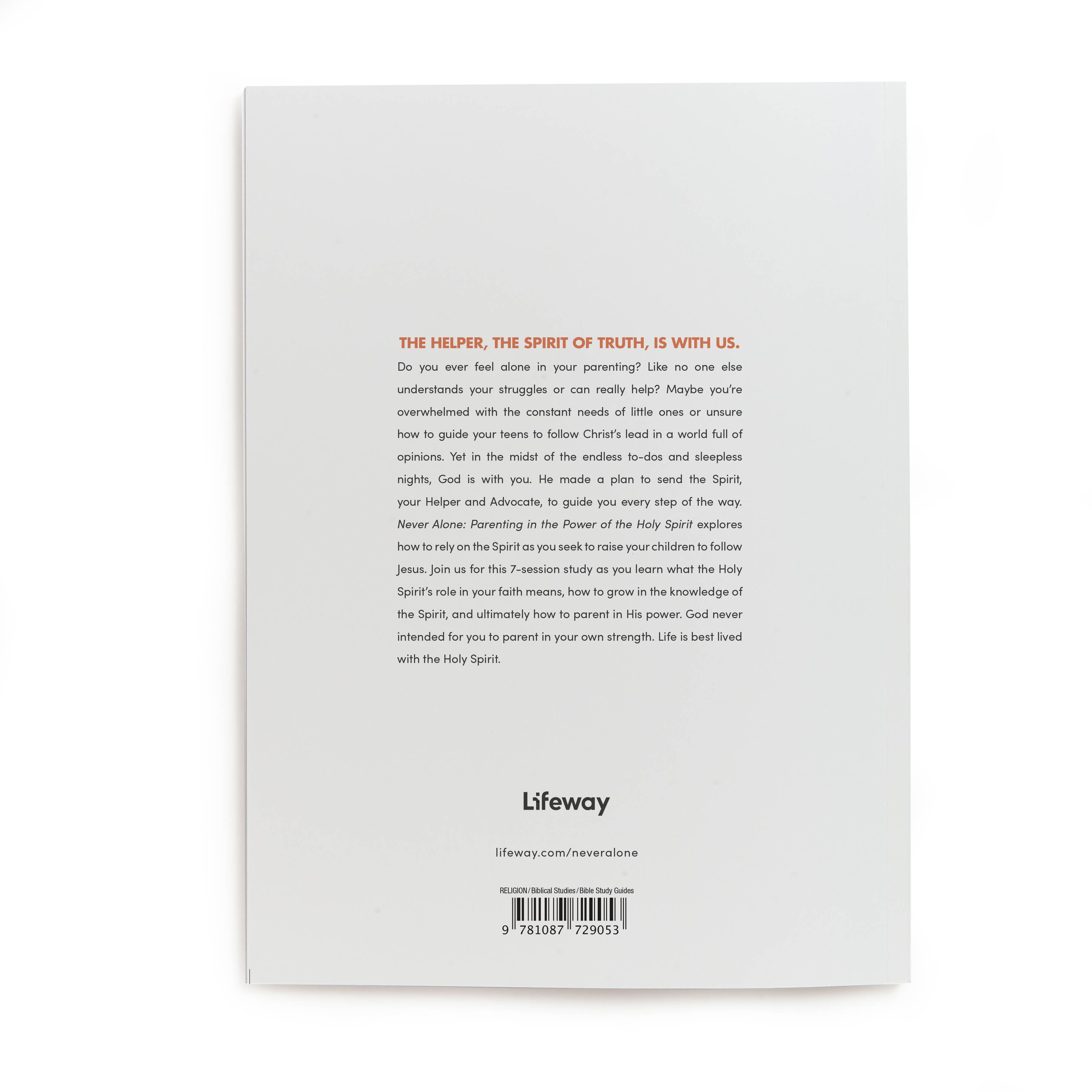 slide 2 of 5 for Never Alone - Bible Study Book