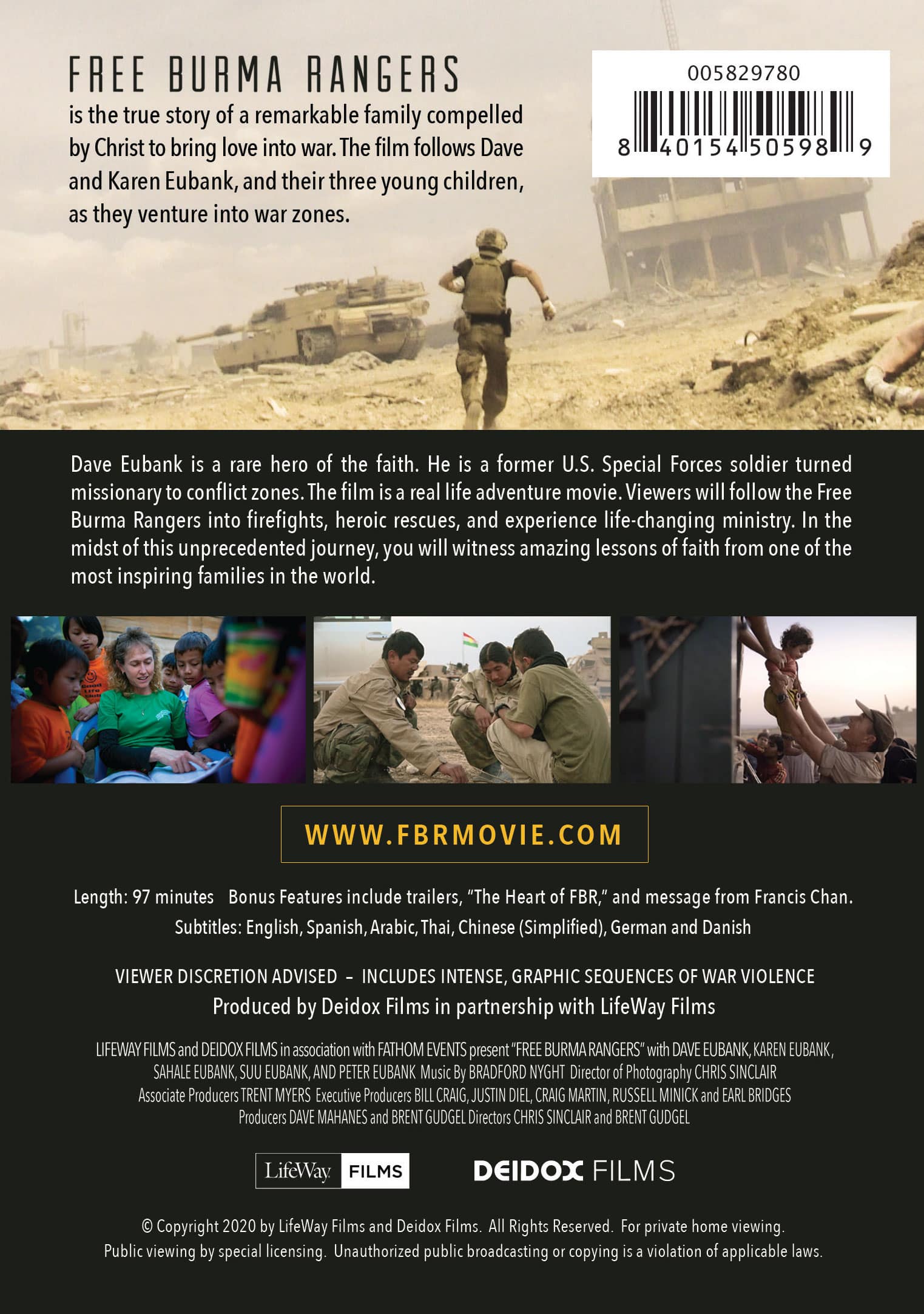 slide 2 of 2 for Free Burma Rangers - Consumer DVD