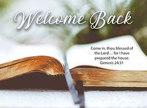 slide 6 of 10 for Digital Church Graphics Package - Welcome Back - 1