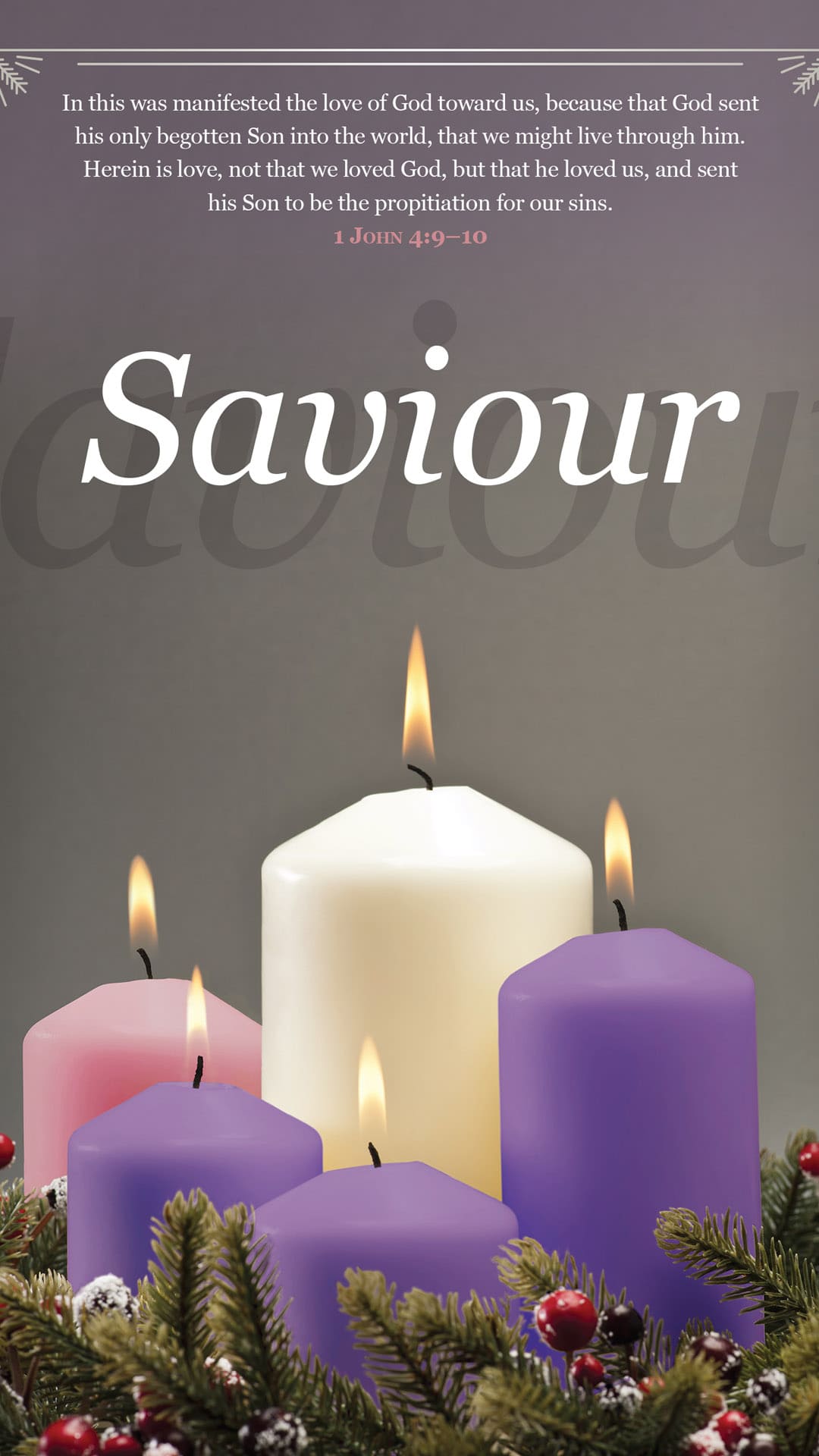 slide 8 of 8 for Digital Church Graphics Package - Advent 1