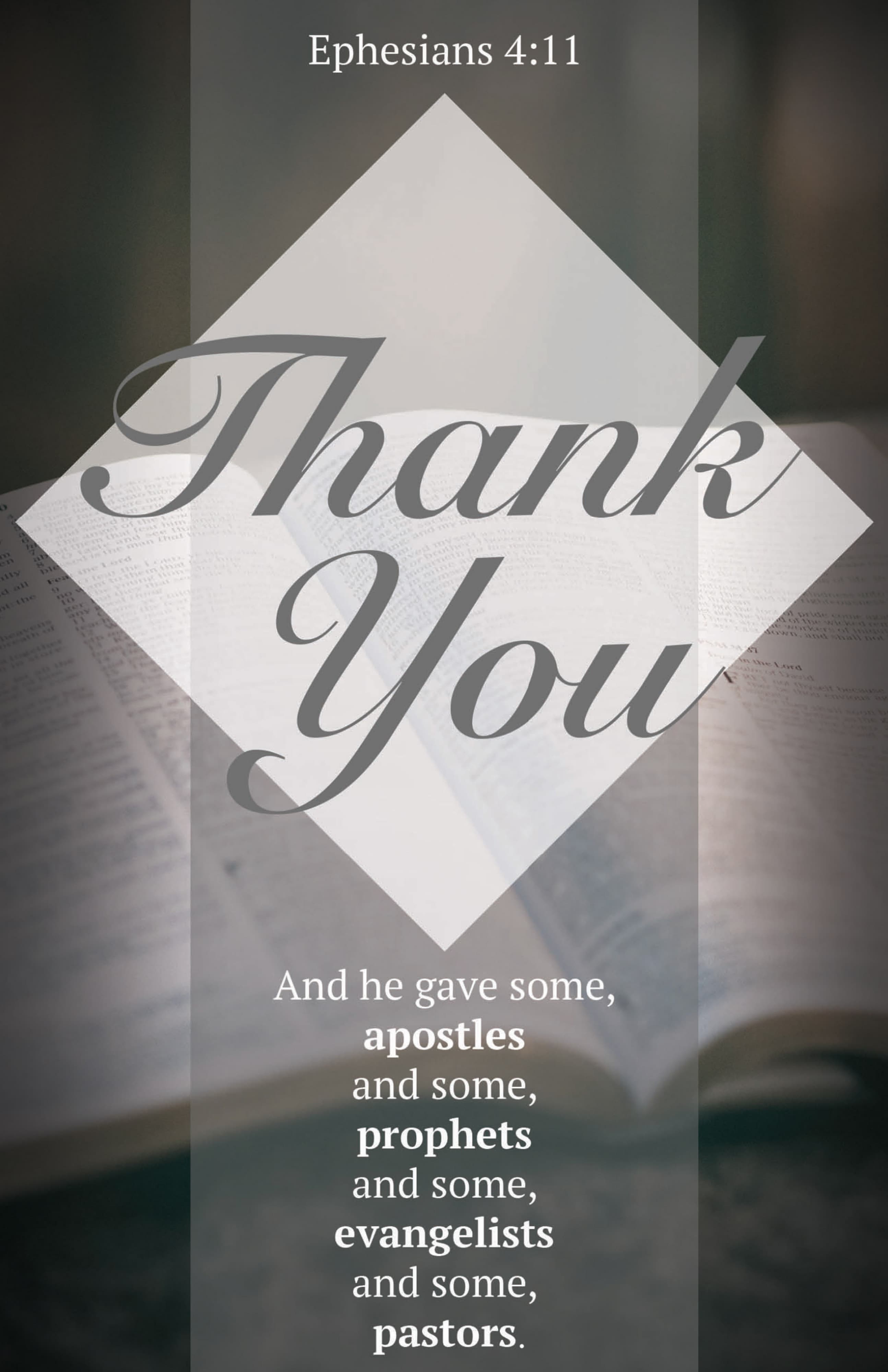 slide 4 of 4 for Digital Church Graphics Package - Pastor Appreciation - 1
