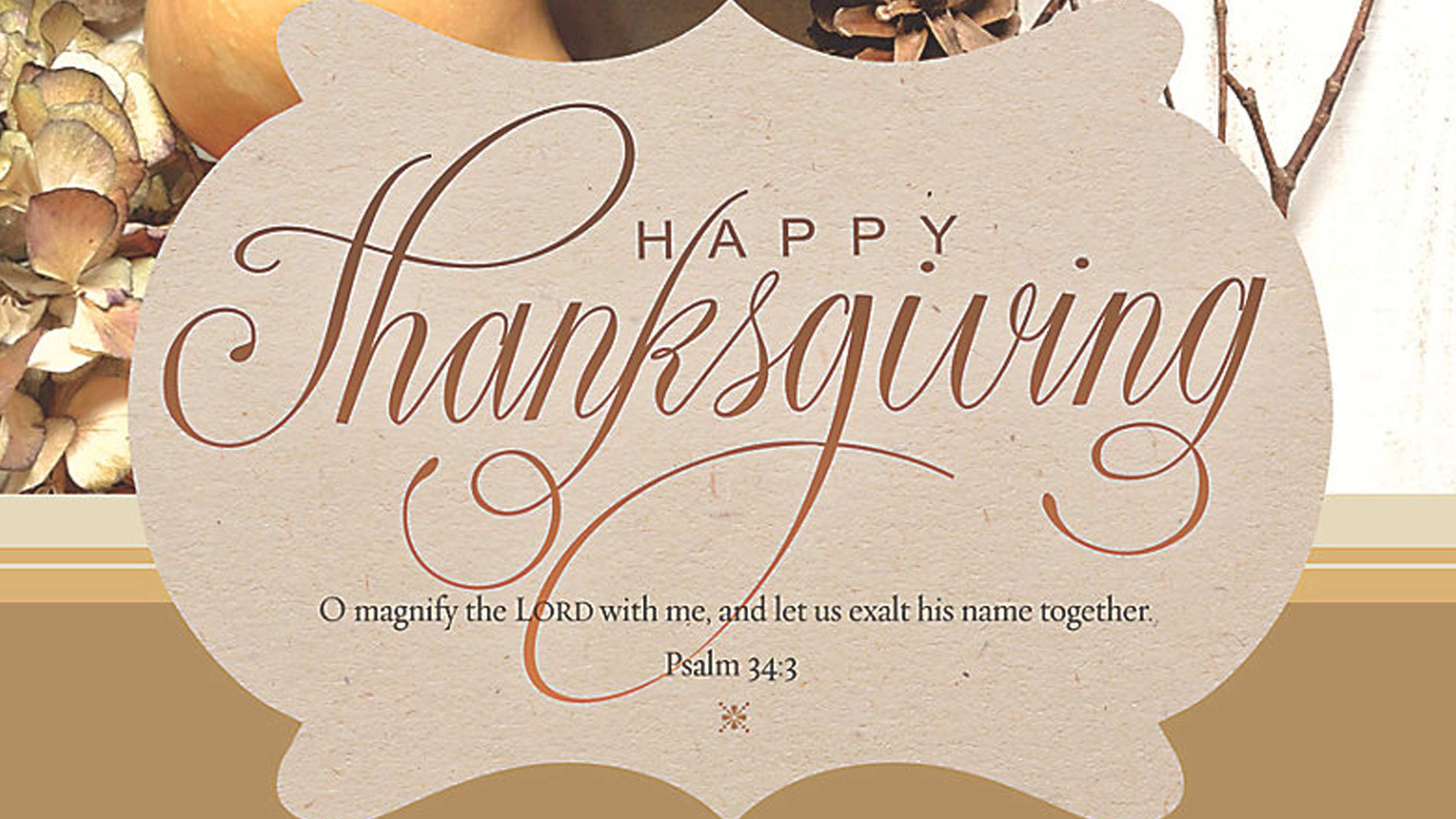 slide 2 of 4 for Digital Church Graphics Package - Thanksgiving - 1