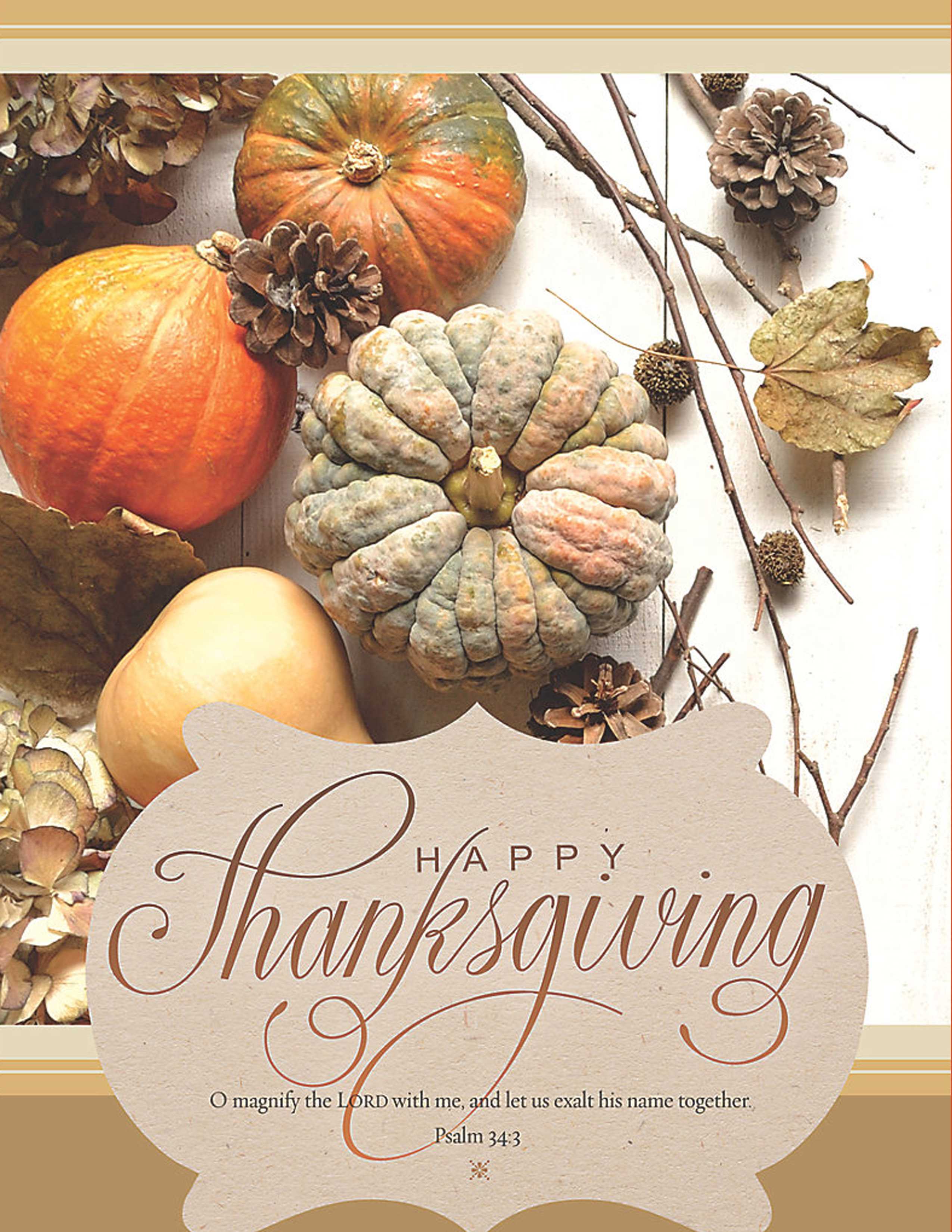 slide 3 of 4 for Digital Church Graphics Package - Thanksgiving - 1