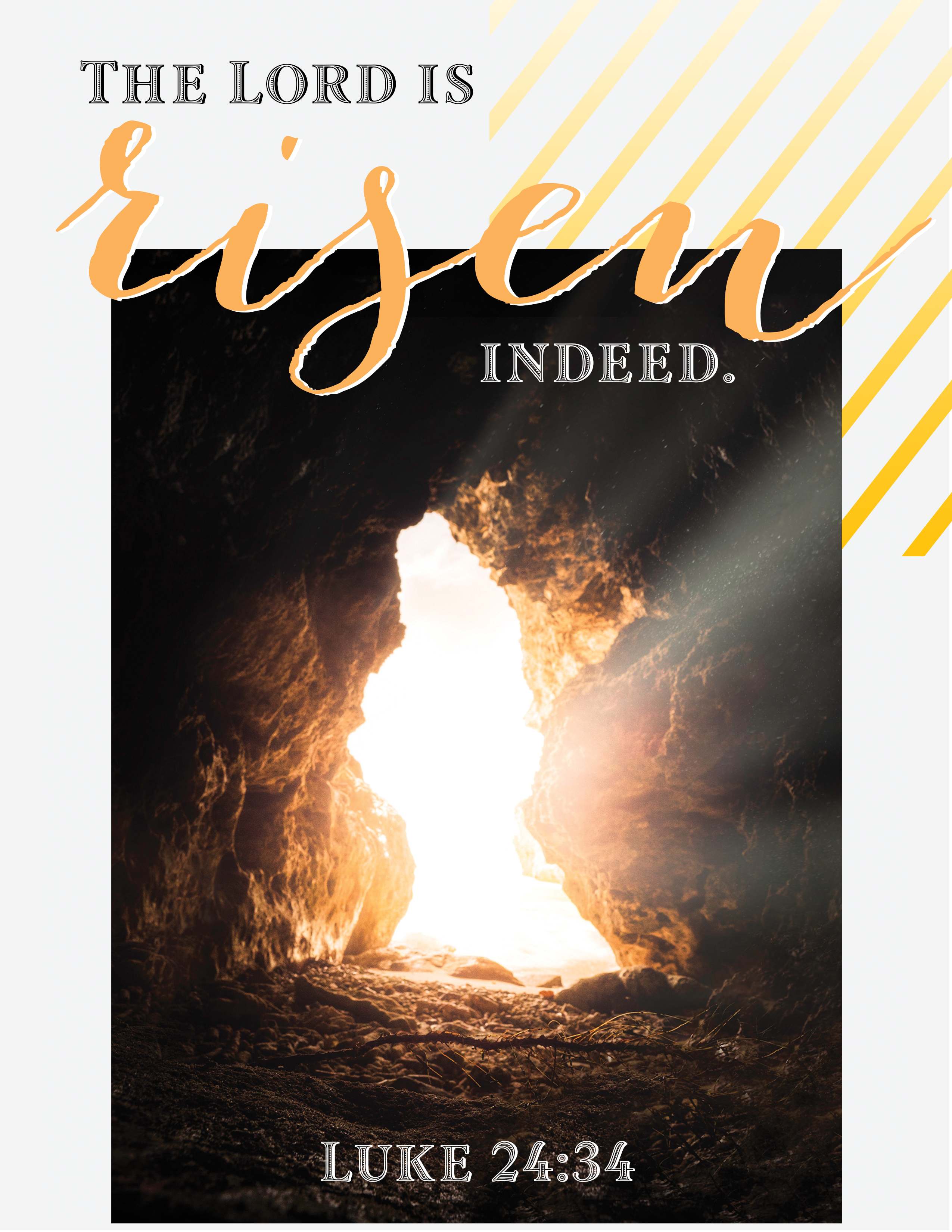 slide 8 of 10 for Digital Church Graphics  Package - Easter  1