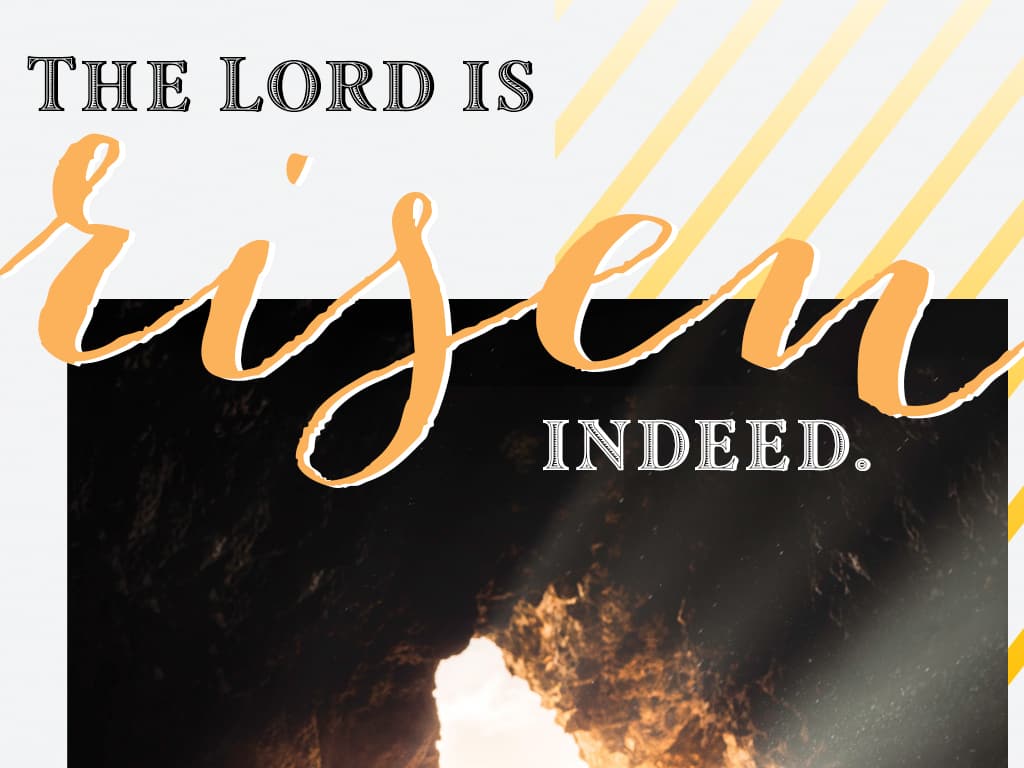 slide 10 of 10 for Digital Church Graphics  Package - Easter  1